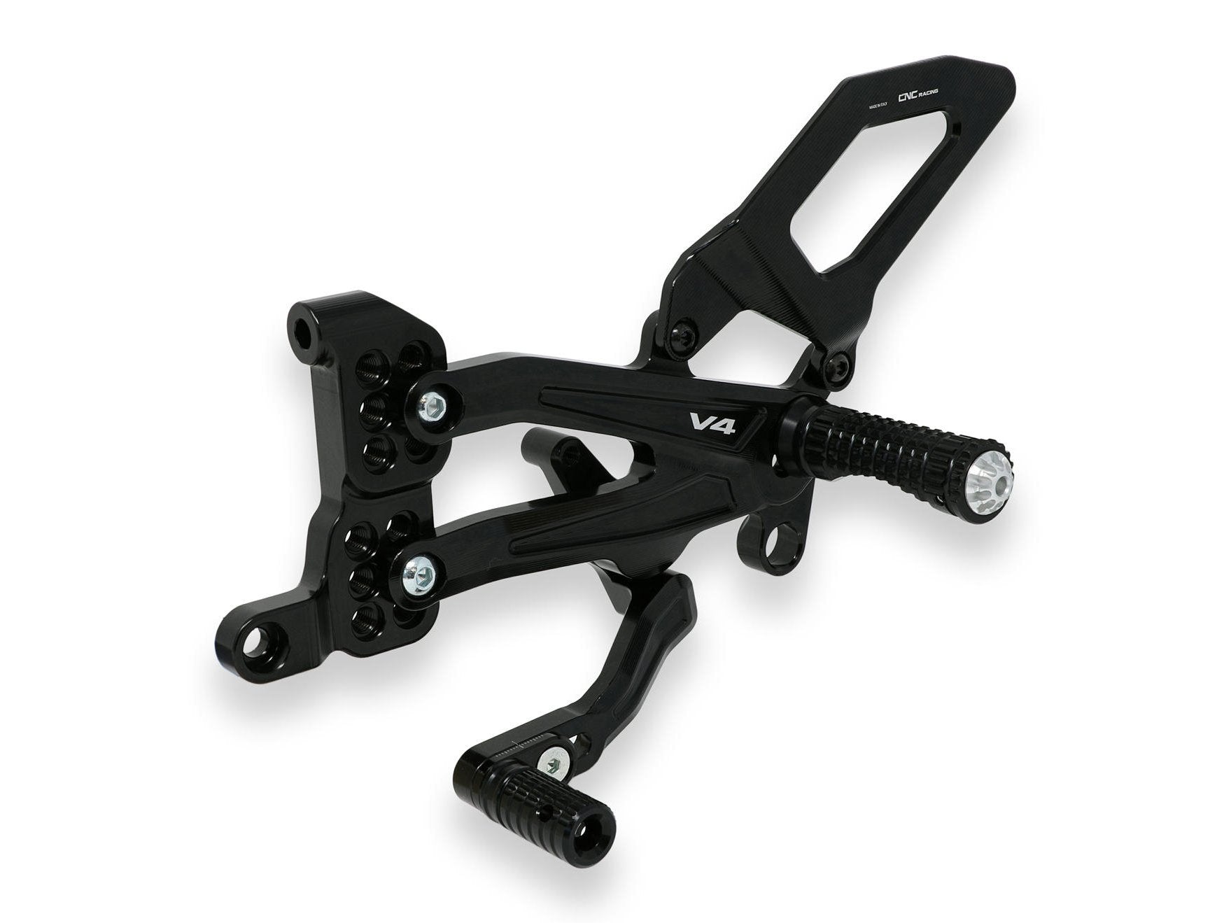 PE407 - CNC RACING Ducati Panigale V4 (18/24) Adjustable Rearset "Easy" – Accessories in the Motodeal Motorcycle Aftermarket Accessories and Parts Online Shop
