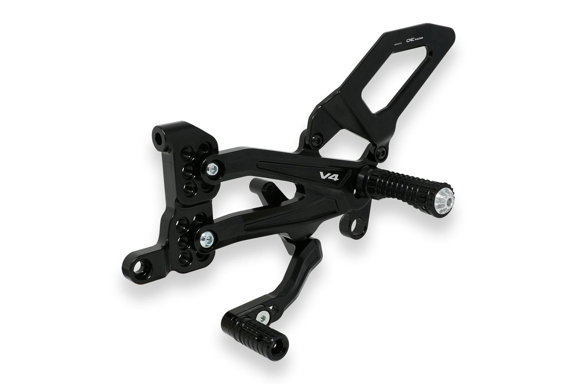 PE406 - CNC RACING Ducati Panigale V4 (2018+) Adjustable Rearset "RPS" – Accessories in the Motodeal Motorcycle Aftermarket Accessories and Parts Online Shop