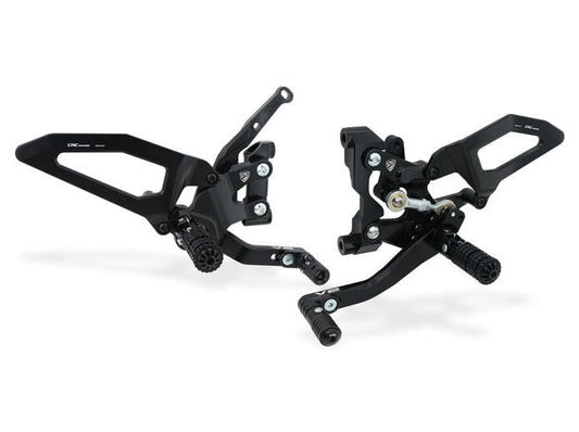 PE411 - CNC RACING Ducati Streetfighter V2 (2022+) Adjustable Rearset – Accessories in the Motodeal Motorcycle Aftermarket Accessories and Parts Online Shop