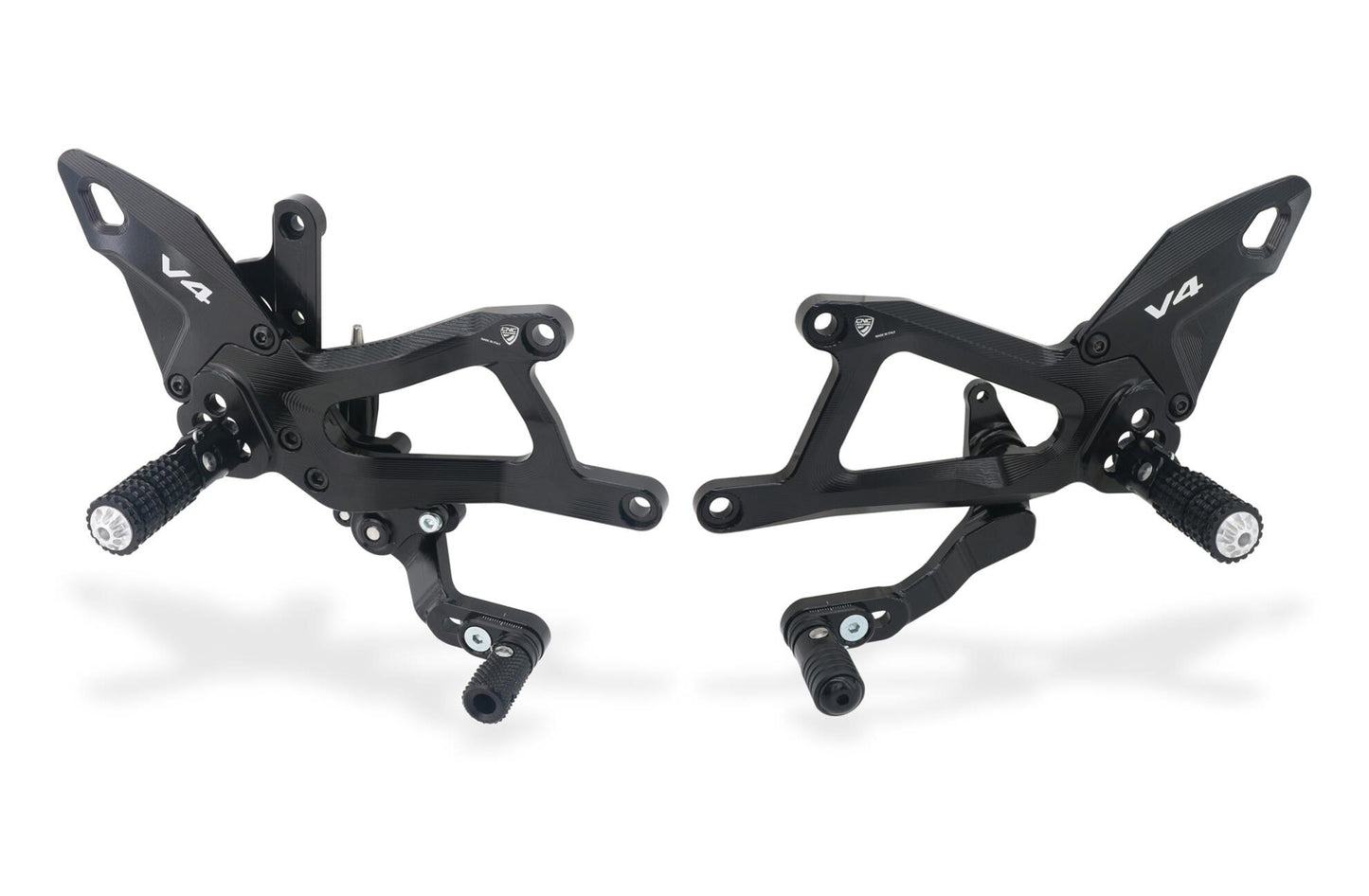 CNC RACING PE414 Ducati Panigale V4 / V4S (2025+) Adjustable Rearsets – Accessories in the Motodeal Motorcycle Aftermarket Accessories and Parts Online Shop