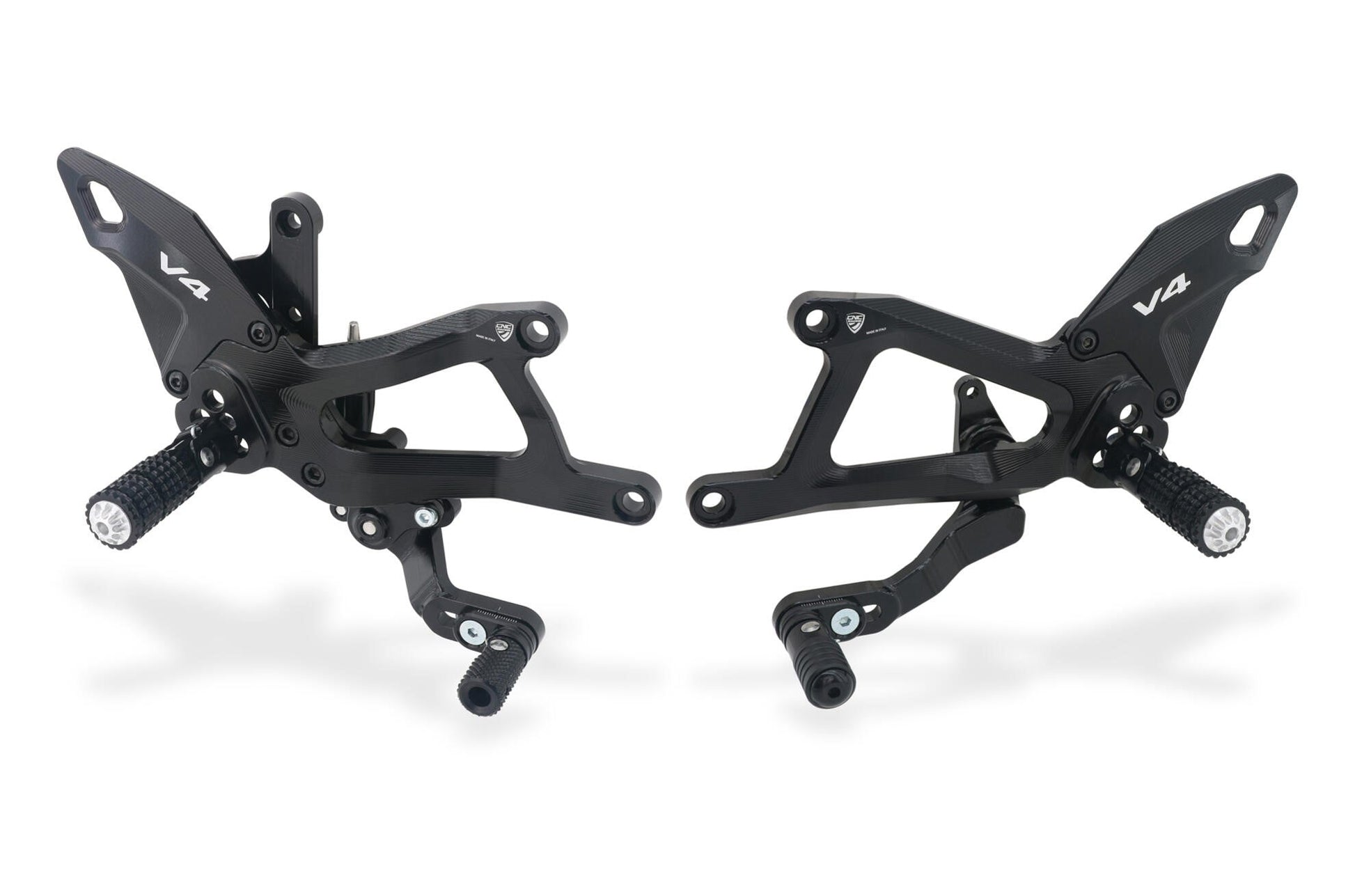 CNC RACING PE414 Ducati Panigale V4 / V4S (2025+) Adjustable Rearsets – Accessories in the Motodeal Motorcycle Aftermarket Accessories and Parts Online Shop