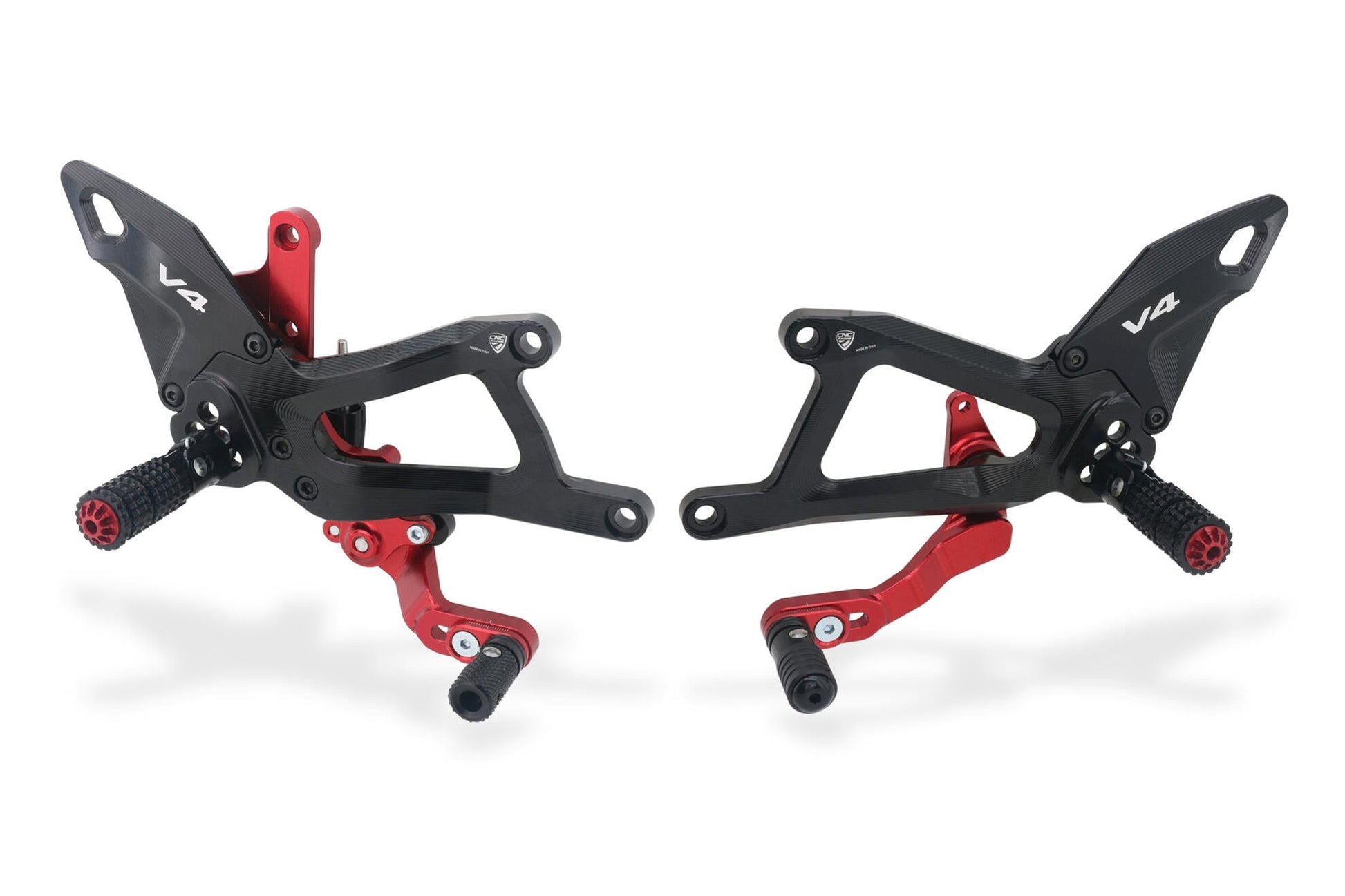CNC RACING PE414 Ducati Panigale V4 / V4S (2025+) Adjustable Rearsets – Accessories in the Motodeal Motorcycle Aftermarket Accessories and Parts Online Shop