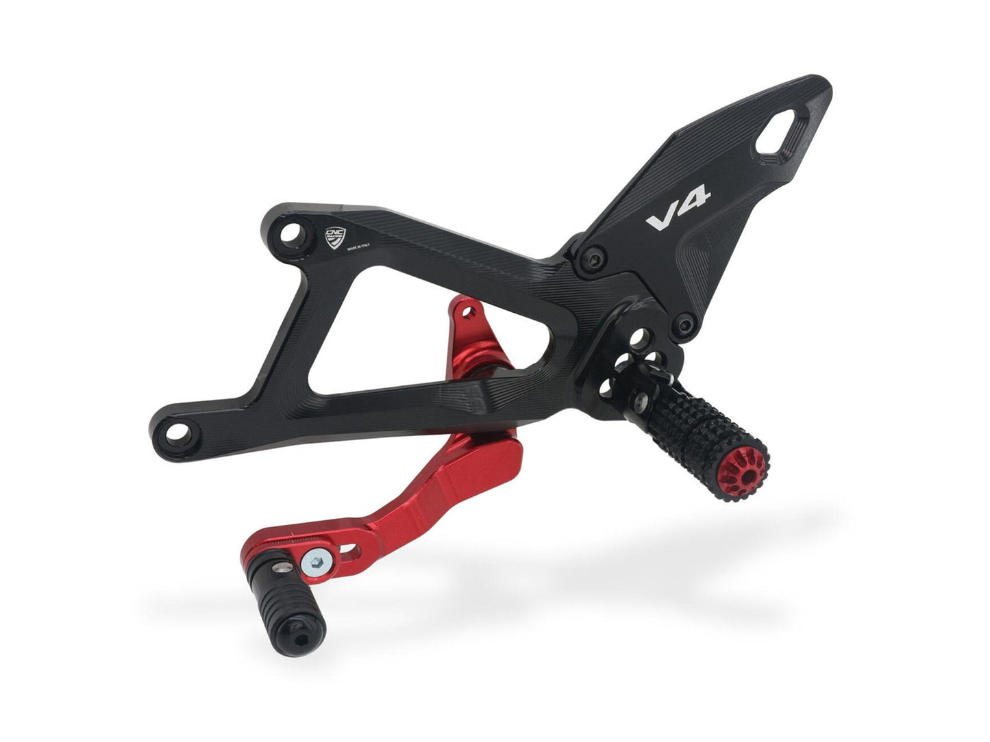 CNC RACING PE414 Ducati Panigale V4 / V4S (2025+) Adjustable Rearsets – Accessories in the Motodeal Motorcycle Aftermarket Accessories and Parts Online Shop