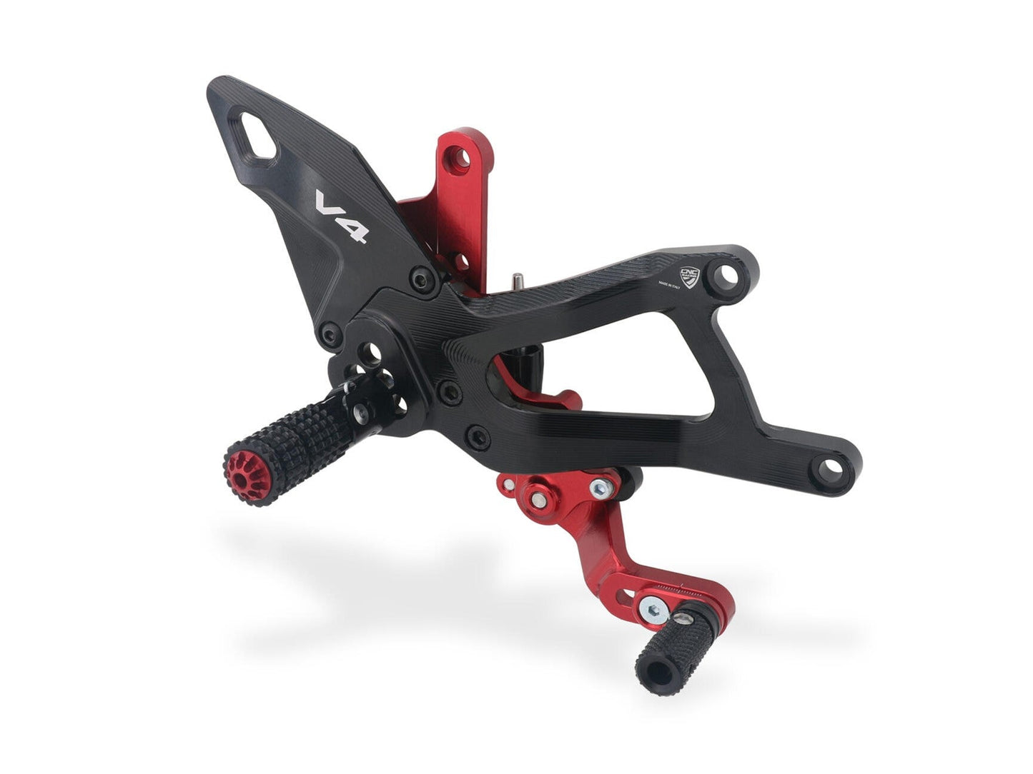 CNC RACING PE414 Ducati Panigale V4 / V4S (2025+) Adjustable Rearsets – Accessories in the Motodeal Motorcycle Aftermarket Accessories and Parts Online Shop