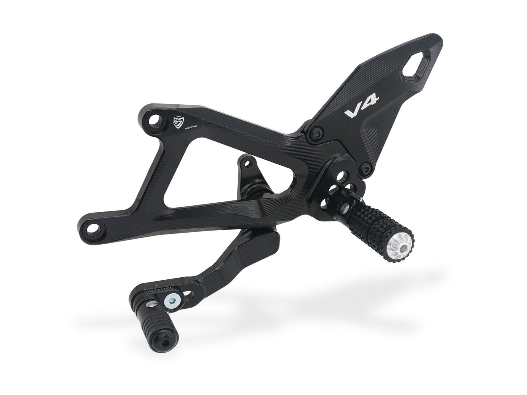 CNC RACING PE414 Ducati Panigale V4 / V4S (2025+) Adjustable Rearsets – Accessories in the Motodeal Motorcycle Aftermarket Accessories and Parts Online Shop