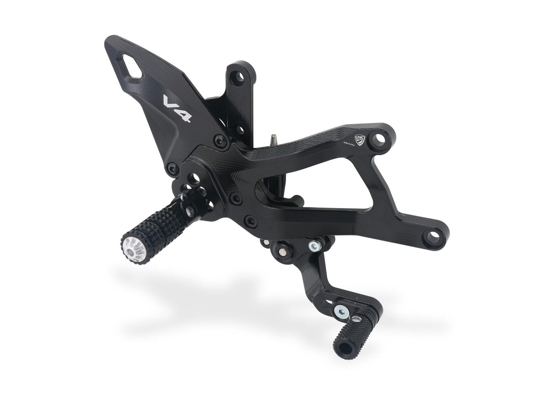 CNC RACING PE414 Ducati Panigale V4 / V4S (2025+) Adjustable Rearsets – Accessories in the Motodeal Motorcycle Aftermarket Accessories and Parts Online Shop