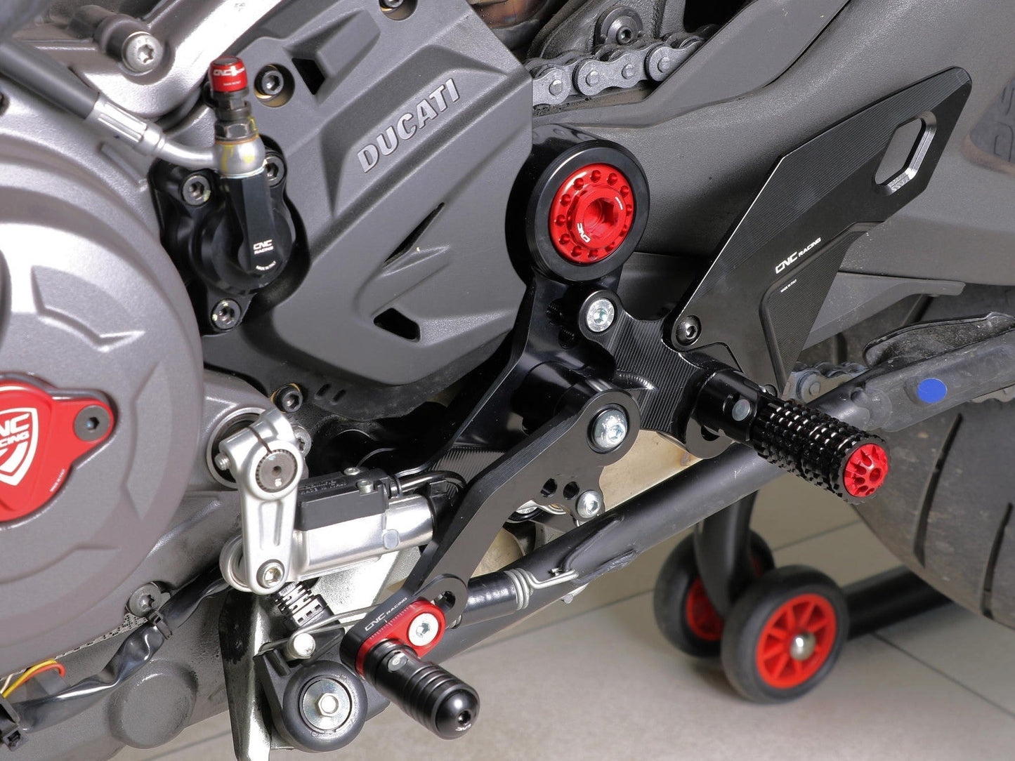 PE433 - CNC RACING Ducati Monster 950 / 937 (2021+) Adjustable Rearset – Accessories in the Motodeal Motorcycle Aftermarket Accessories and Parts Online Shop