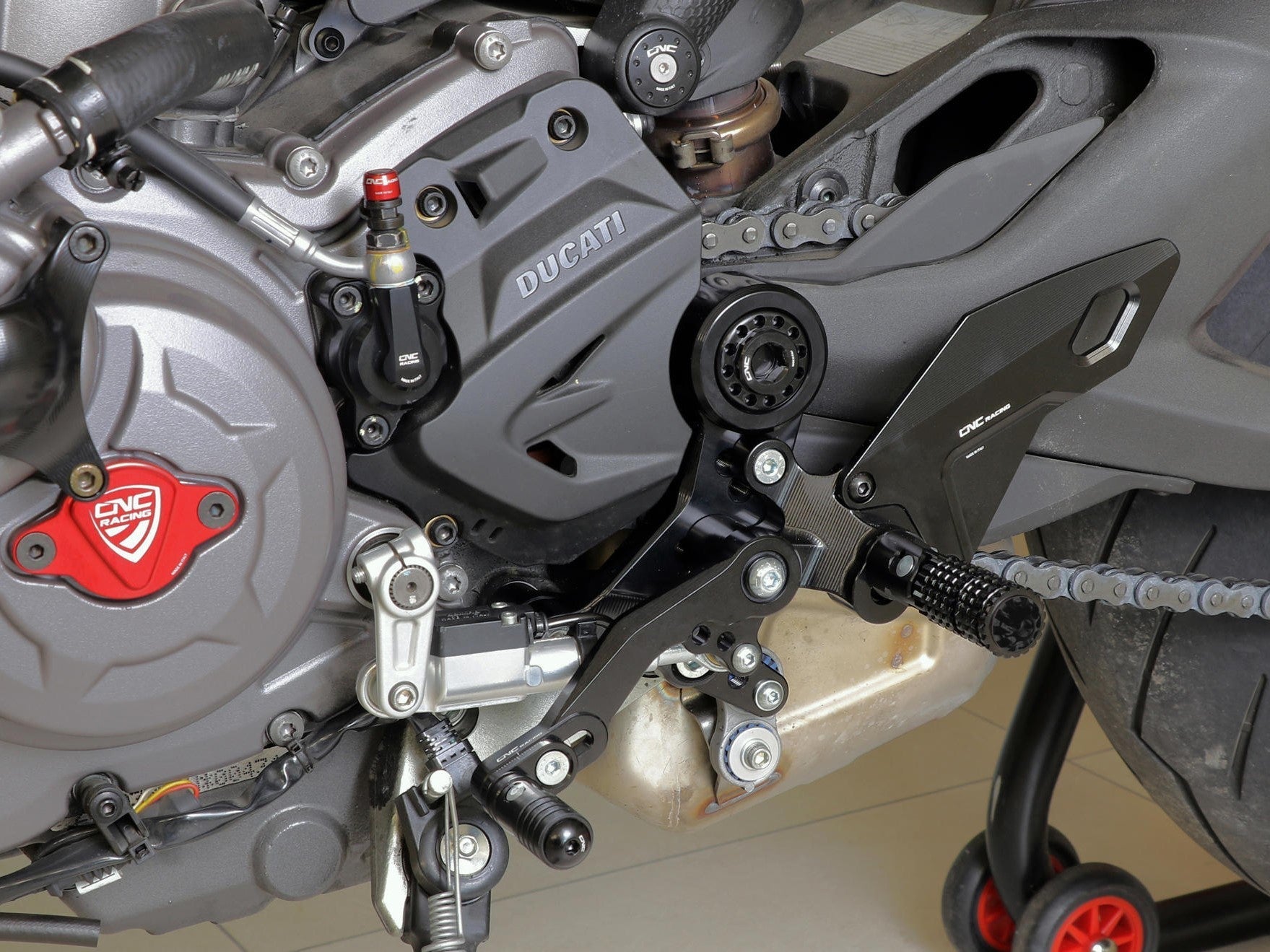 PE433 - CNC RACING Ducati Monster 950 / 937 (2021+) Adjustable Rearset – Accessories in the Motodeal Motorcycle Aftermarket Accessories and Parts Online Shop