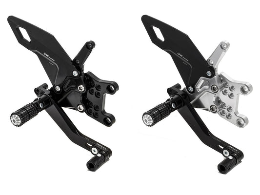PE500 - CNC RACING Aprilia RSV4 / Tuono V4 (09/16) Adjustable Rearset – Accessories in the Motodeal Motorcycle Aftermarket Accessories and Parts Online Shop