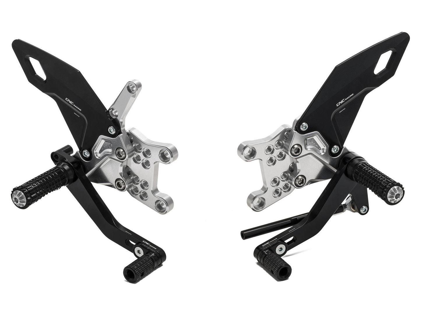 PE506 - CNC RACING Aprilia RSV4 / Tuono V4 (2017+) Adjustable Rearset "Easy" – Accessories in the Motodeal Motorcycle Aftermarket Accessories and Parts Online Shop