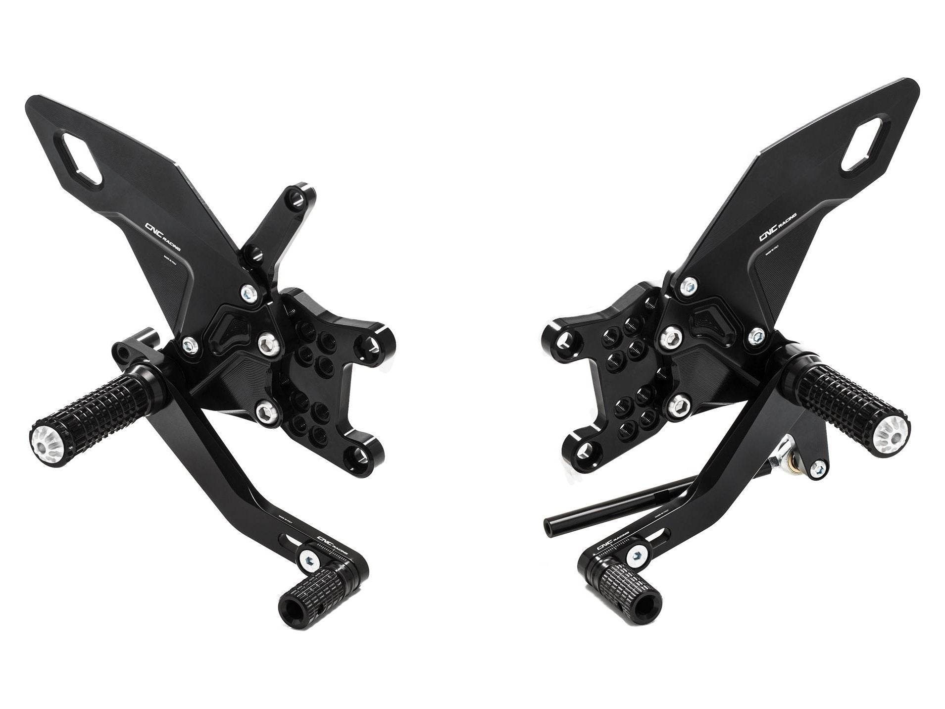 PE505 - CNC RACING Aprilia RSV4 / Tuono V4 (09/16) Adjustable Rearset "Easy" – Accessories in the Motodeal Motorcycle Aftermarket Accessories and Parts Online Shop