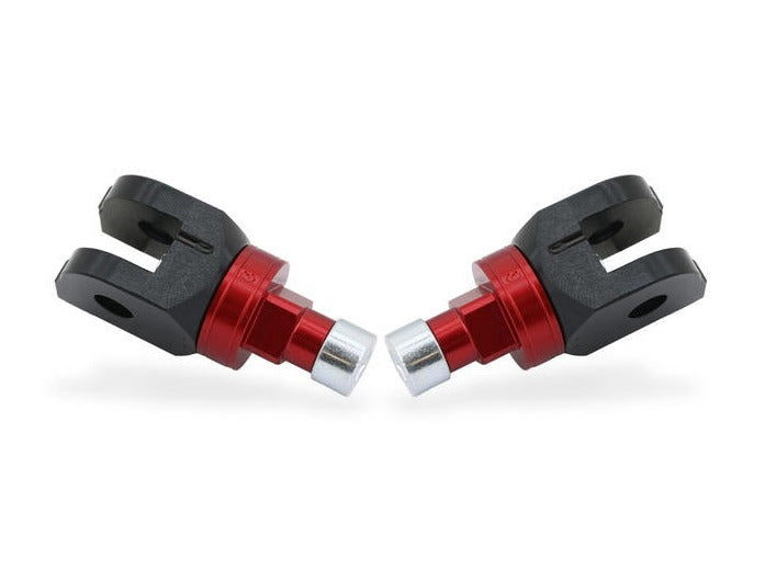 PEA21 - CNC RACING Ducati / Moto Guzzi Footpegs Adapters (passenger) – Accessories in the Motodeal Motorcycle Aftermarket Accessories and Parts Online Shop