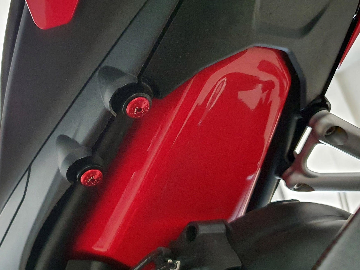 PET40 - CNC RACING Ducati / MV Agusta Rear Footrest Removal Caps (M8) – Accessories in the Motodeal Motorcycle Aftermarket Accessories and Parts Online Shop