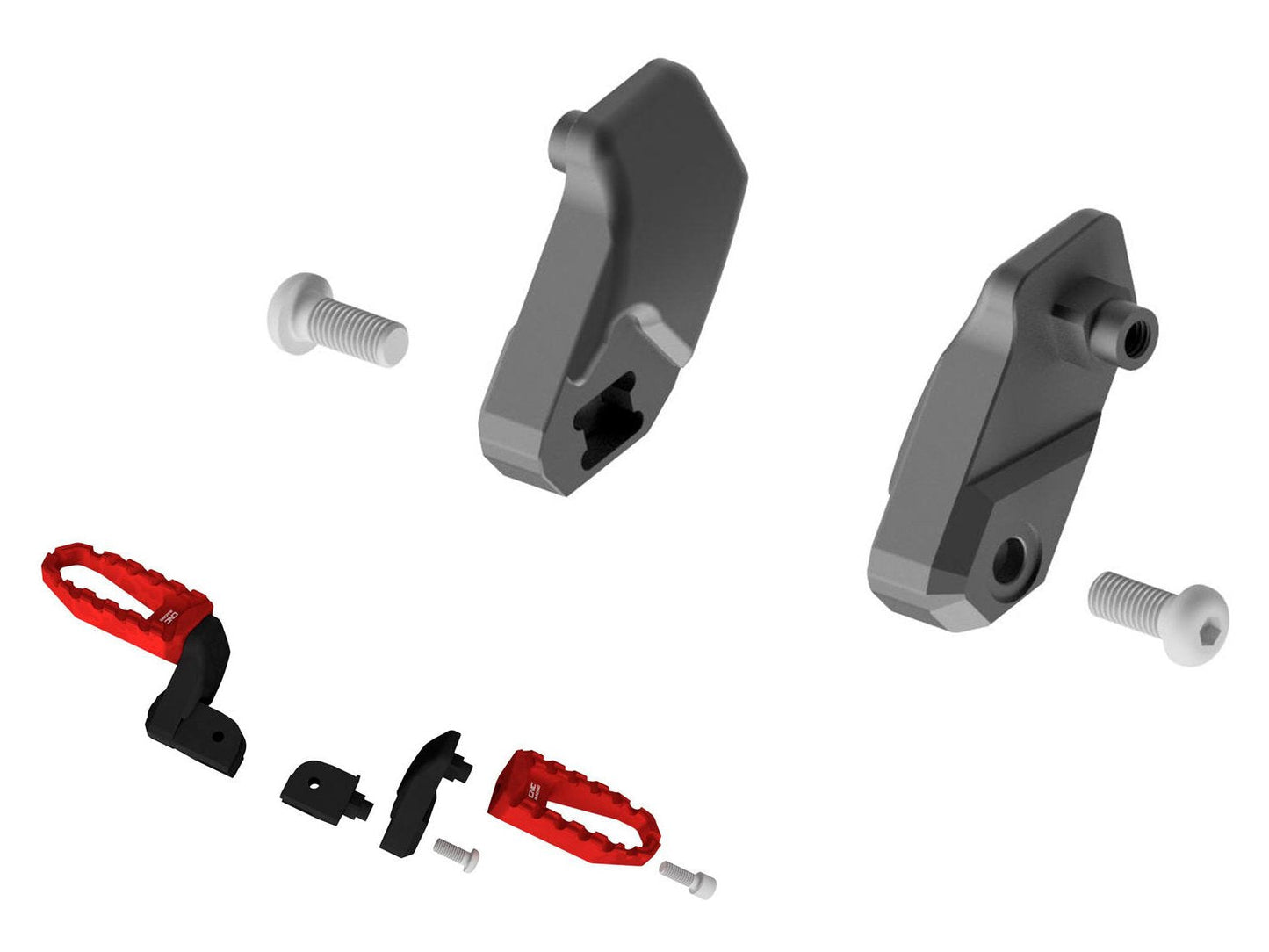 PEA51 - CNC RACING Ducati Pilot Footpegs Riser (30 mm) – Accessories in the Motodeal Motorcycle Aftermarket Accessories and Parts Online Shop