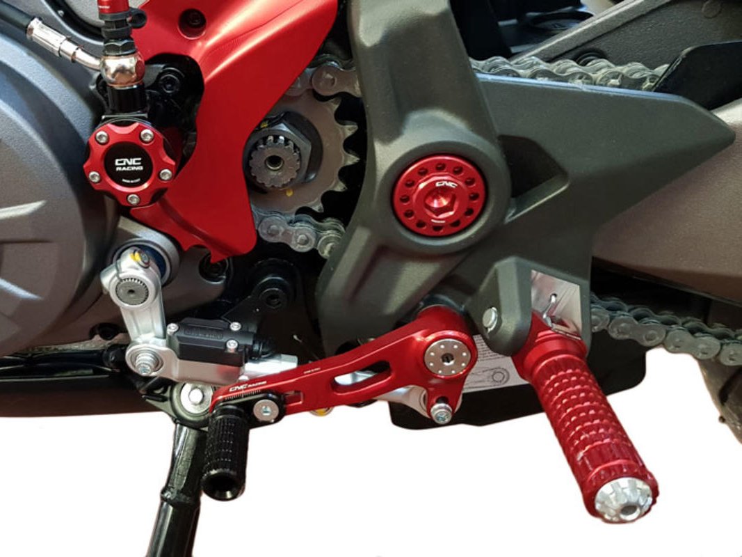 PEC01 - CNC RACING Ducati Monster / SuperSport "Slide" Rider Control Levers – Accessories in the Motodeal Motorcycle Aftermarket Accessories and Parts Online Shop