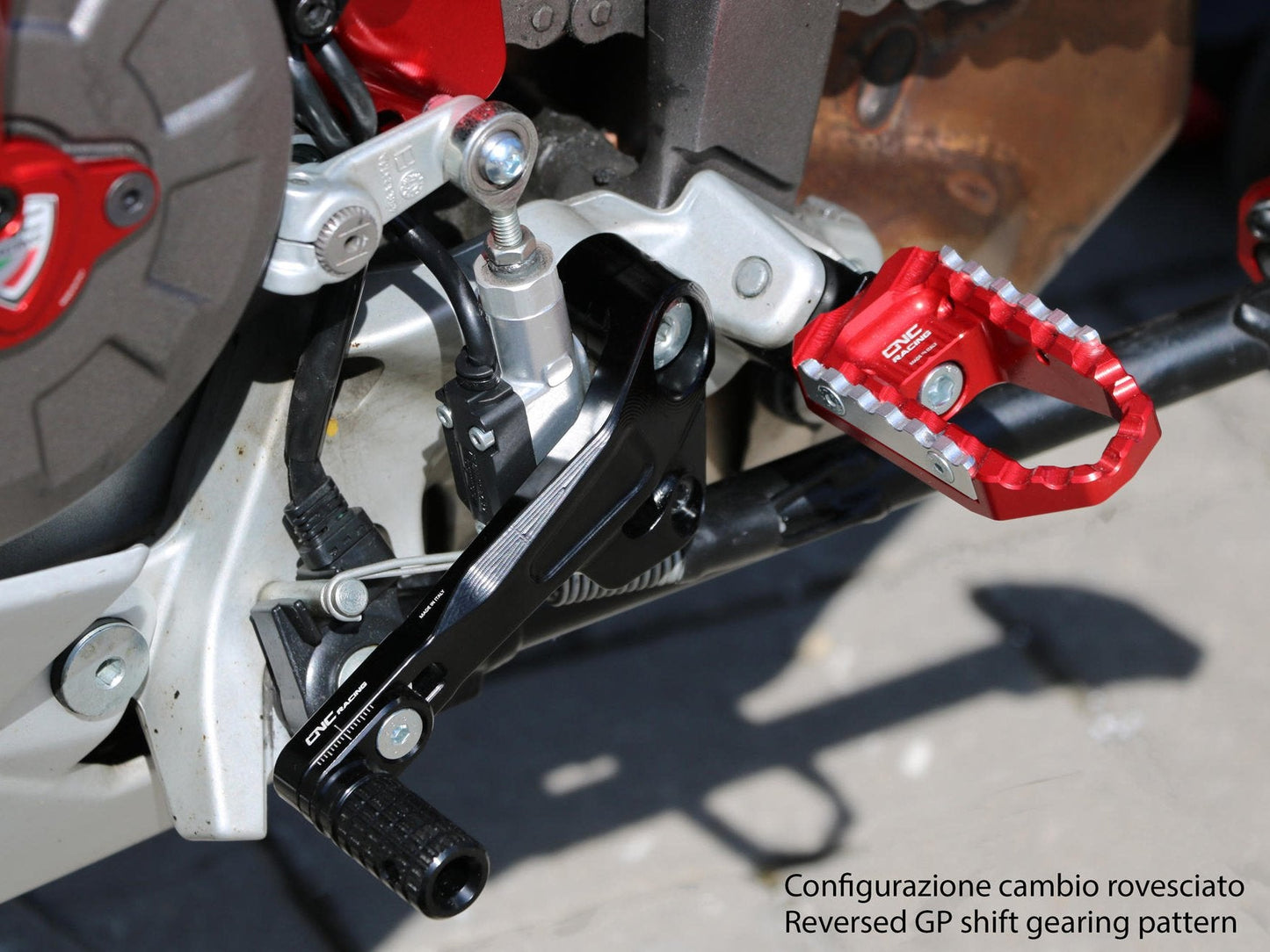 PEC02 - CNC RACING Ducati Multistrada V2/950/1260 Rider Control Levers "Slide" – Accessories in the Motodeal Motorcycle Aftermarket Accessories and Parts Online Shop