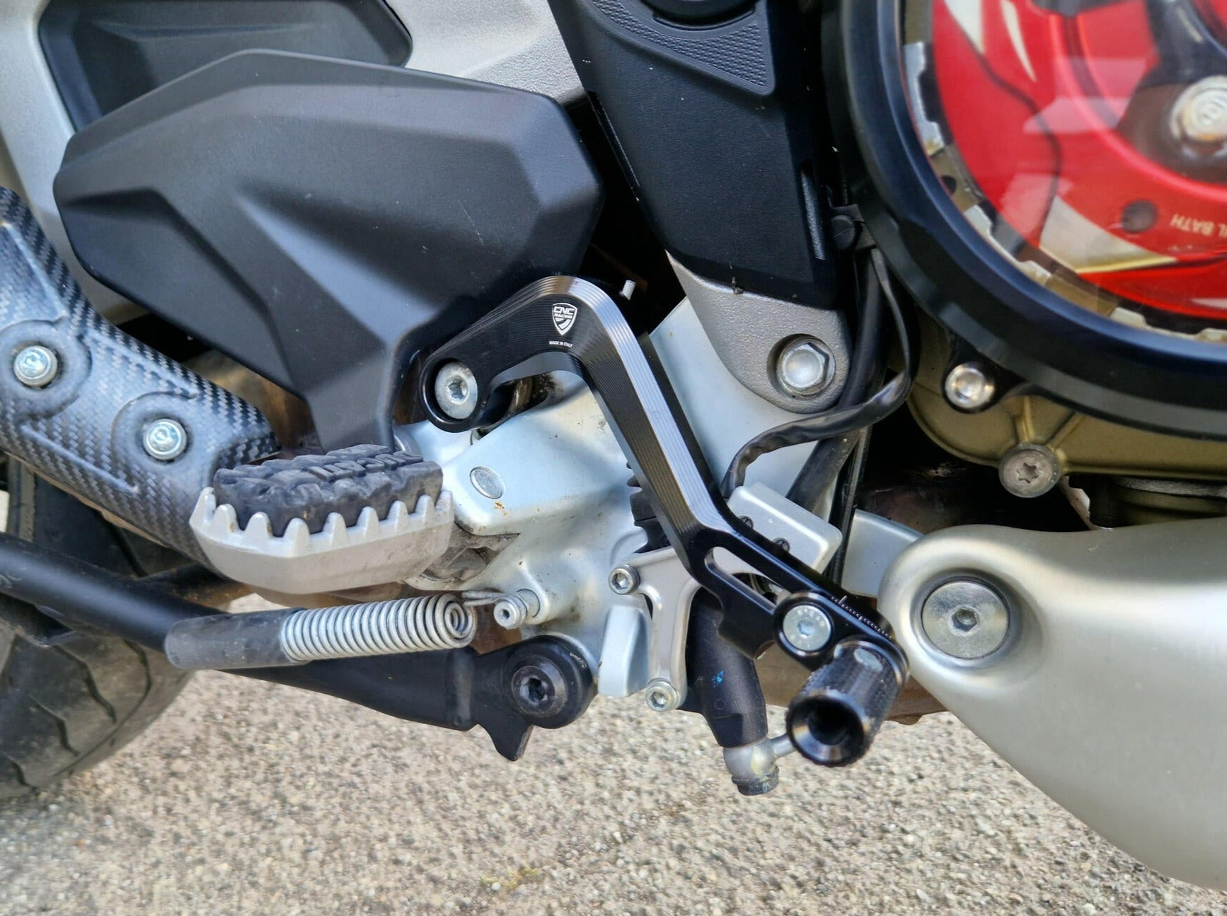 PEC05 - CNC RACING Ducati Multistrada V4 / V4 S / V4 Pikes Peak (2021+) Rear Brake Lever "Slide" – Accessories in the Motodeal Motorcycle Aftermarket Accessories and Parts Online Shop
