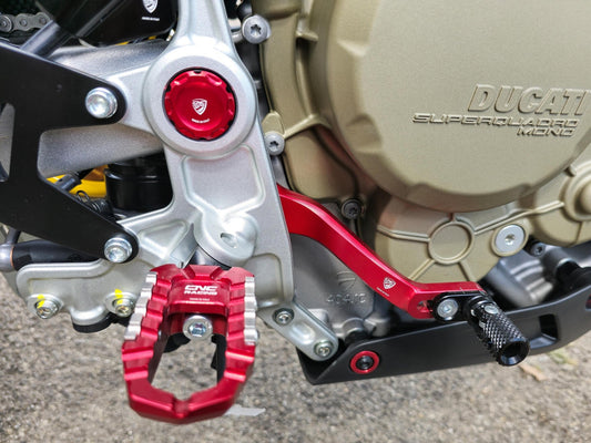 PEC08 - CNC RACING Ducati Hypermotard 698 Mono (2024+) Rear Brake Lever "Slide" – Accessories in the Motodeal Motorcycle Aftermarket Accessories and Parts Online Shop