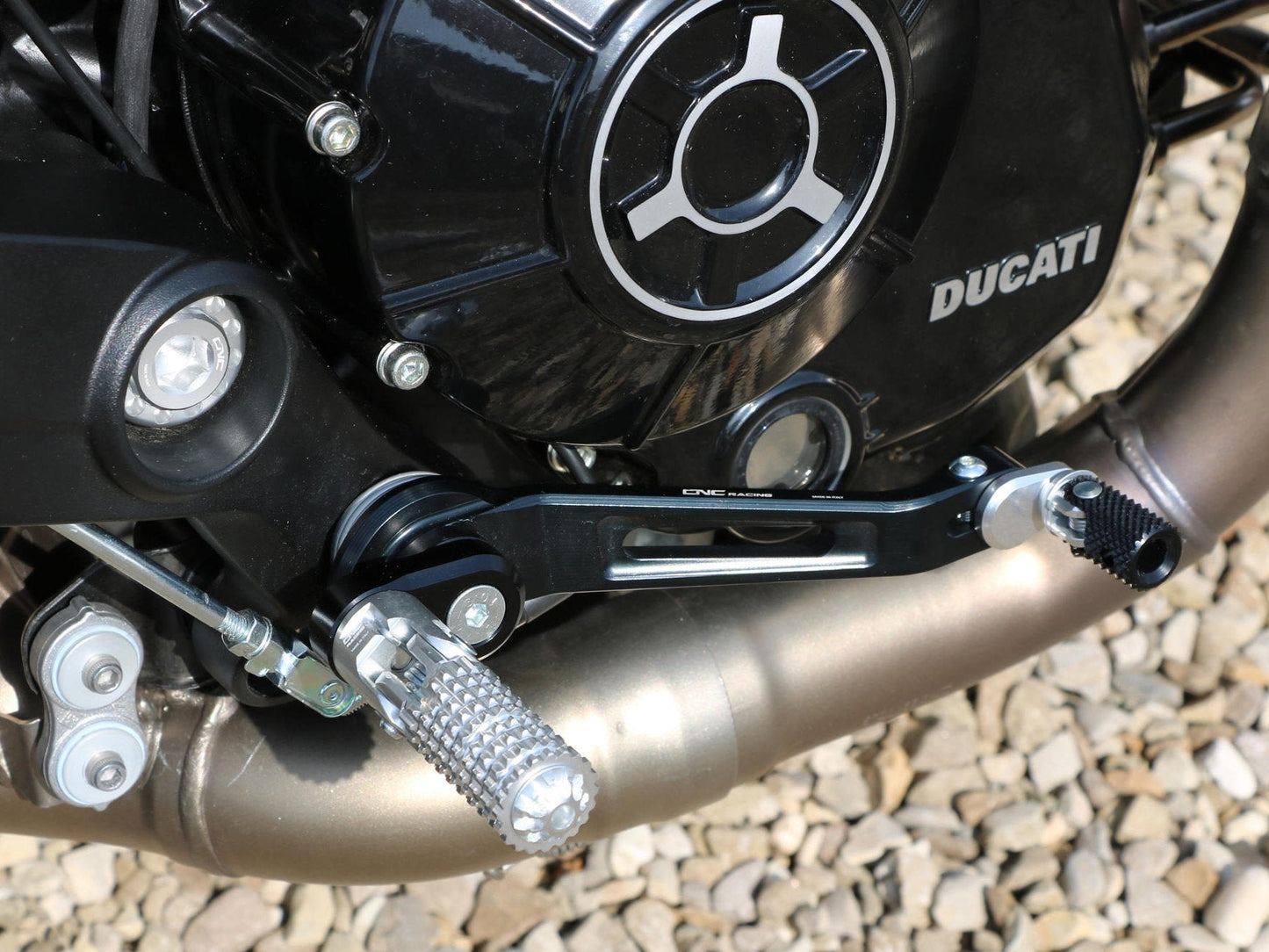 PER01 - CNC RACING Ducati Scrambler / Monster 797 Pilot Eccentric Footpegs Adjustable Supports Kit – Accessories in the Motodeal Motorcycle Aftermarket Accessories and Parts Online Shop