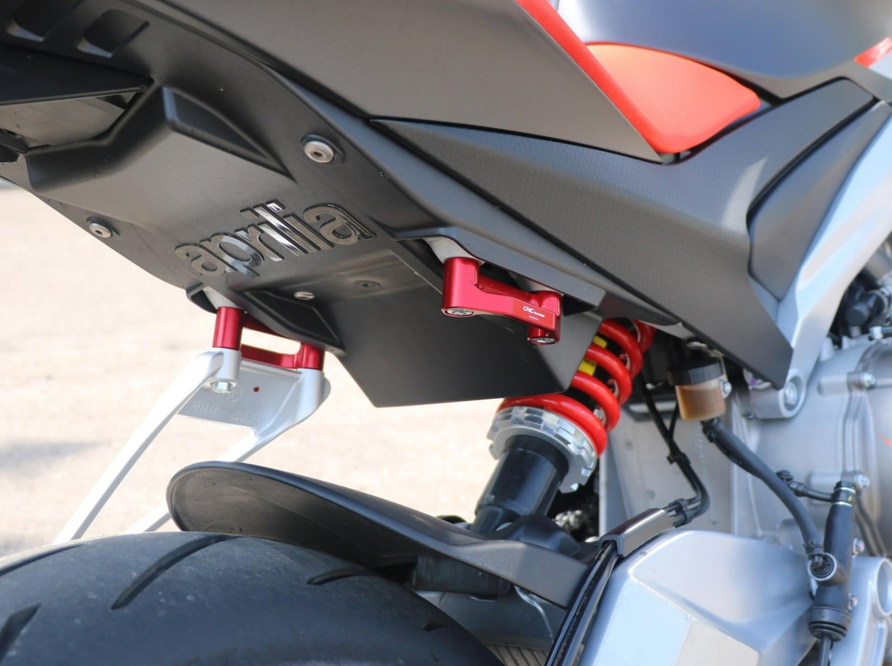 PET53 - CNC RACING Aprilia RS 660 (21/22) Rear Footrest Blanking Plates – Accessories in the Motodeal Motorcycle Aftermarket Accessories and Parts Online Shop