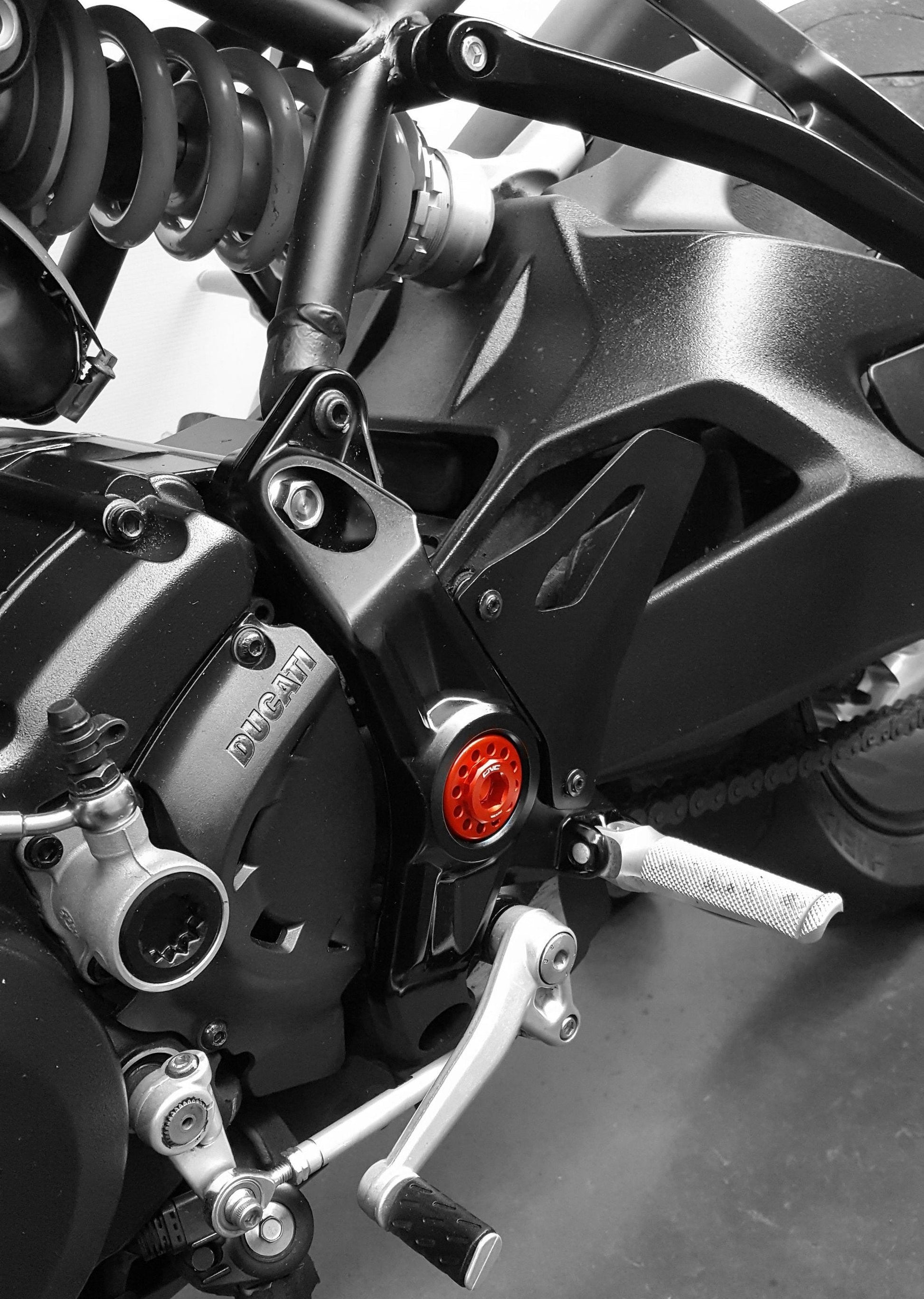 PEV01 - CNC RACING Ducati OEM Rearset Central Bolts – Accessories in the Motodeal Motorcycle Aftermarket Accessories and Parts Online Shop