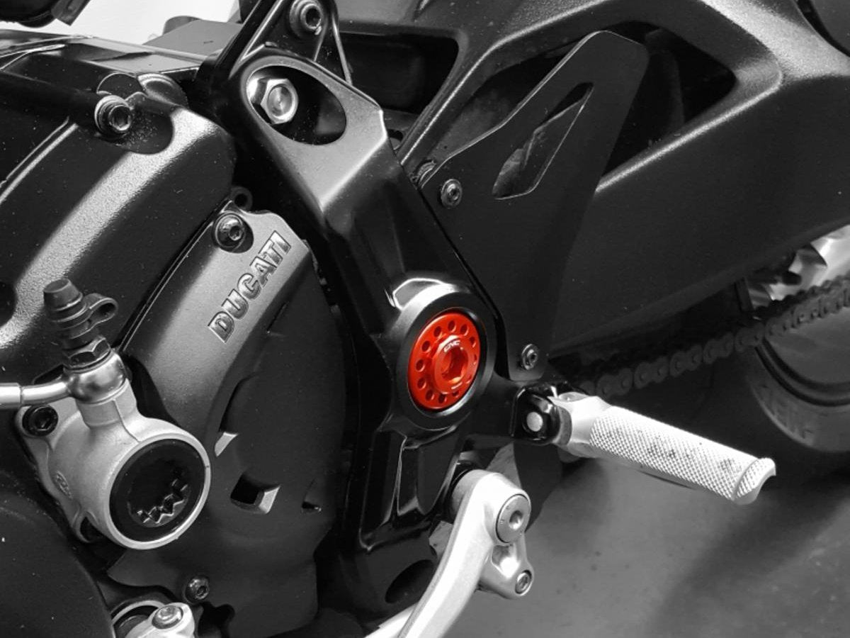 PEV02 - CNC RACING Ducati Monster / SuperSport OEM Rearset Central Bolts – Accessories in the Motodeal Motorcycle Aftermarket Accessories and Parts Online Shop