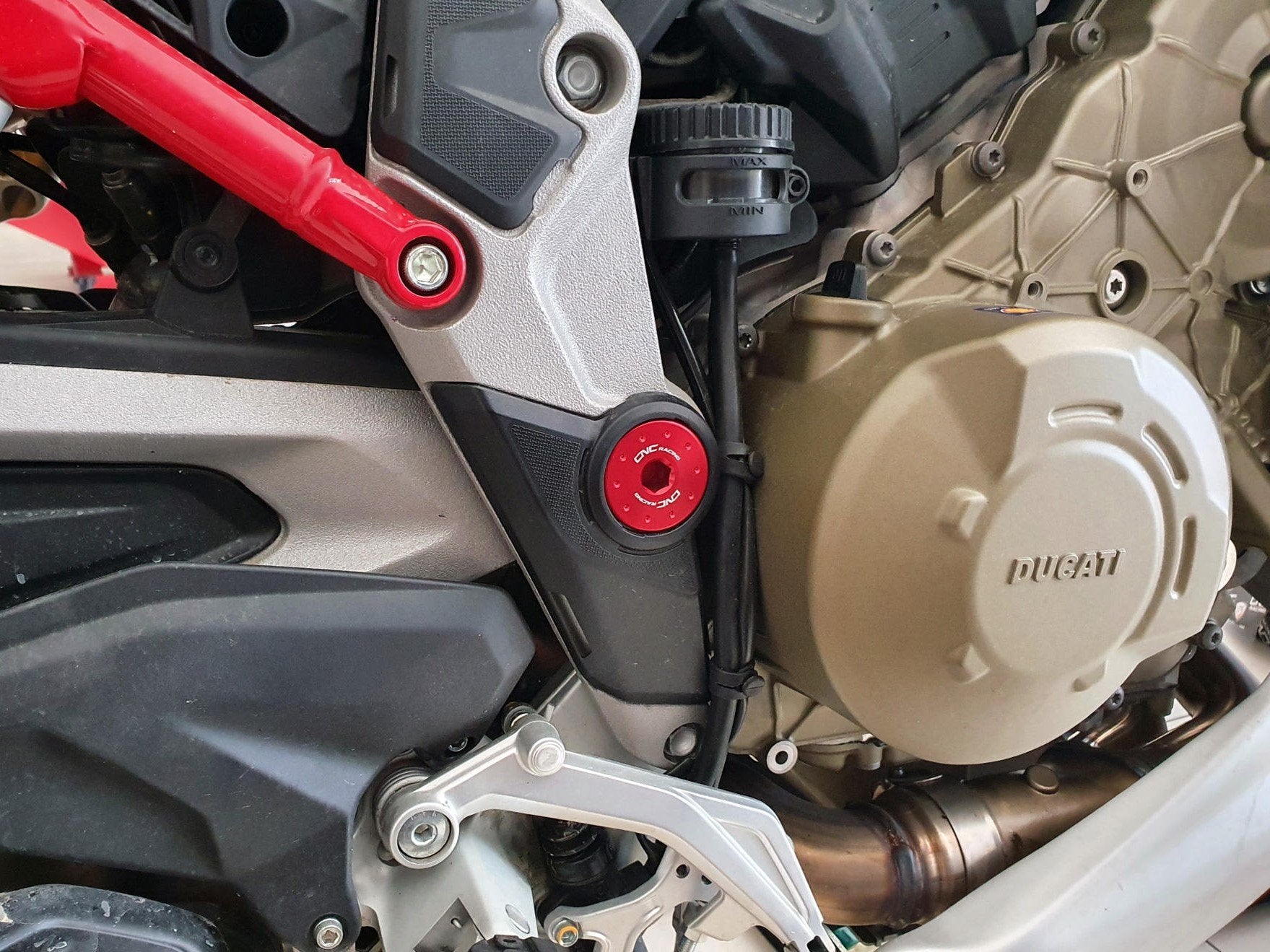 PEV05 - CNC RACING Ducati Diavel V4 / Multistrada V4 (2021+) OEM Rearset Central Bolts – Accessories in the Motodeal Motorcycle Aftermarket Accessories and Parts Online Shop