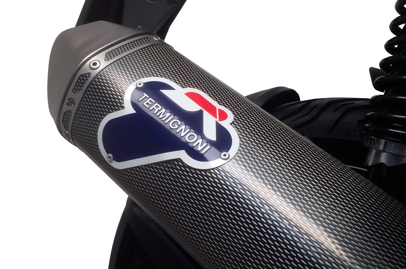 TERMIGNONI PI01090INV Aprilia SR MAX 125 (12/14) Slip-on Exhaust – Accessories in the 2WheelsHero Motorcycle Aftermarket Accessories and Parts Online Shop