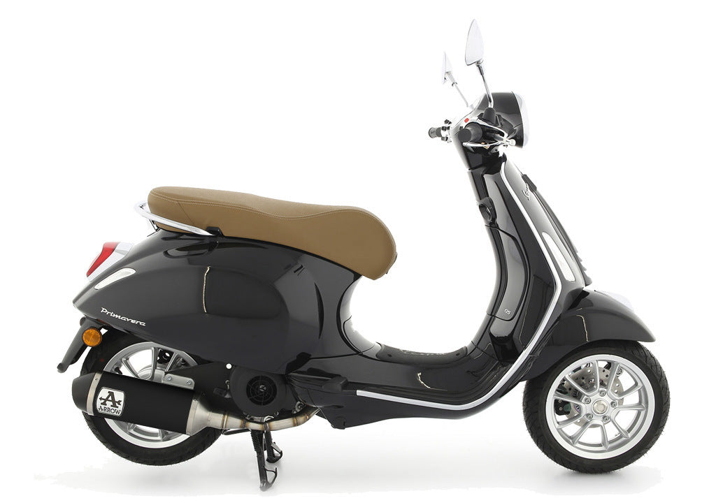 ARROW 53084MI+53537ANN Piaggio Vespa Primavera 125 3V IE (2021+) Aluminum Full Exhaust System "Competition Evo Urban" (racing) – Accessories in the 2WheelsHero Motorcycle Aftermarket Accessories and Parts Online Shop