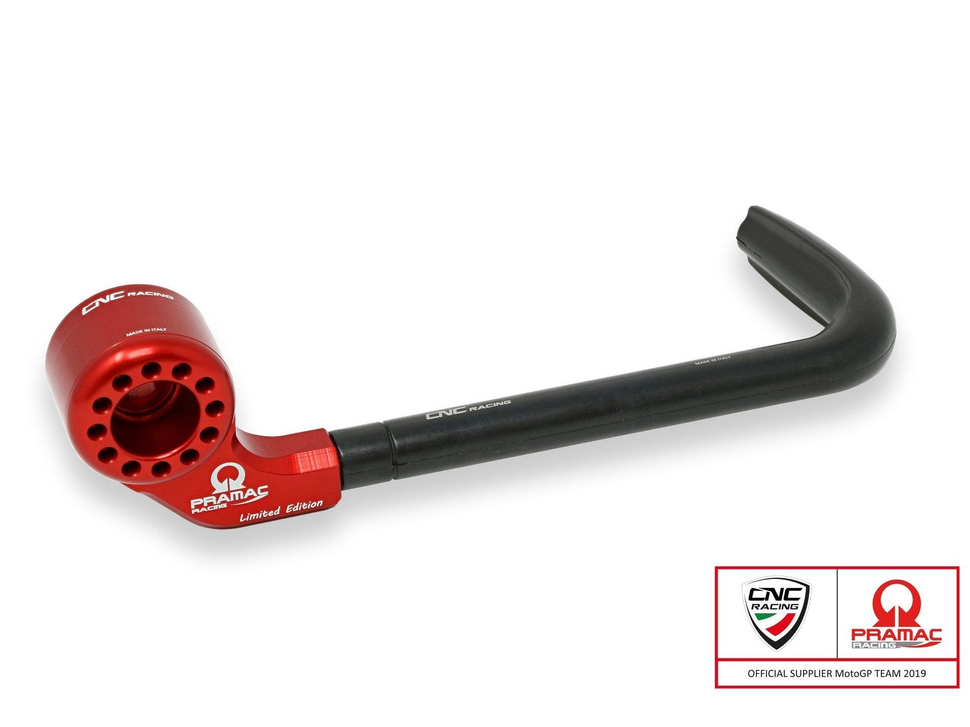 PL100PR - CNC RACING Ducati Monster 950 / Streetfighter V2 (2021+) Racing Brake Lever Guard (Pramac edition; including adapter) – Accessories in the Motodeal Motorcycle Aftermarket Accessories and Parts Online Shop
