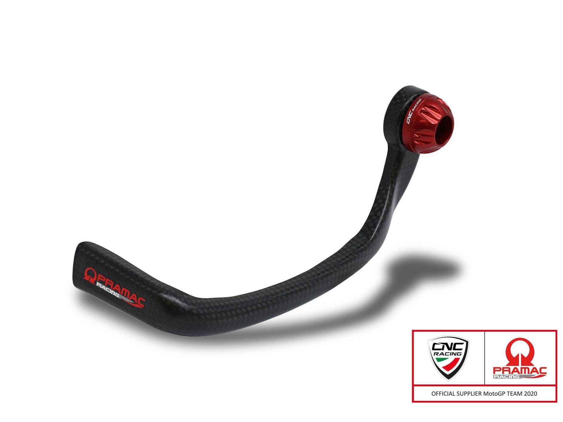 PL250PR - CNC RACING Ducati Monster 950 / Streetfighter V2 (2021+) Carbon Racing Clutch Lever Guard (Pramac edition; including adapter) – Accessories in the Motodeal Motorcycle Aftermarket Accessories and Parts Online Shop
