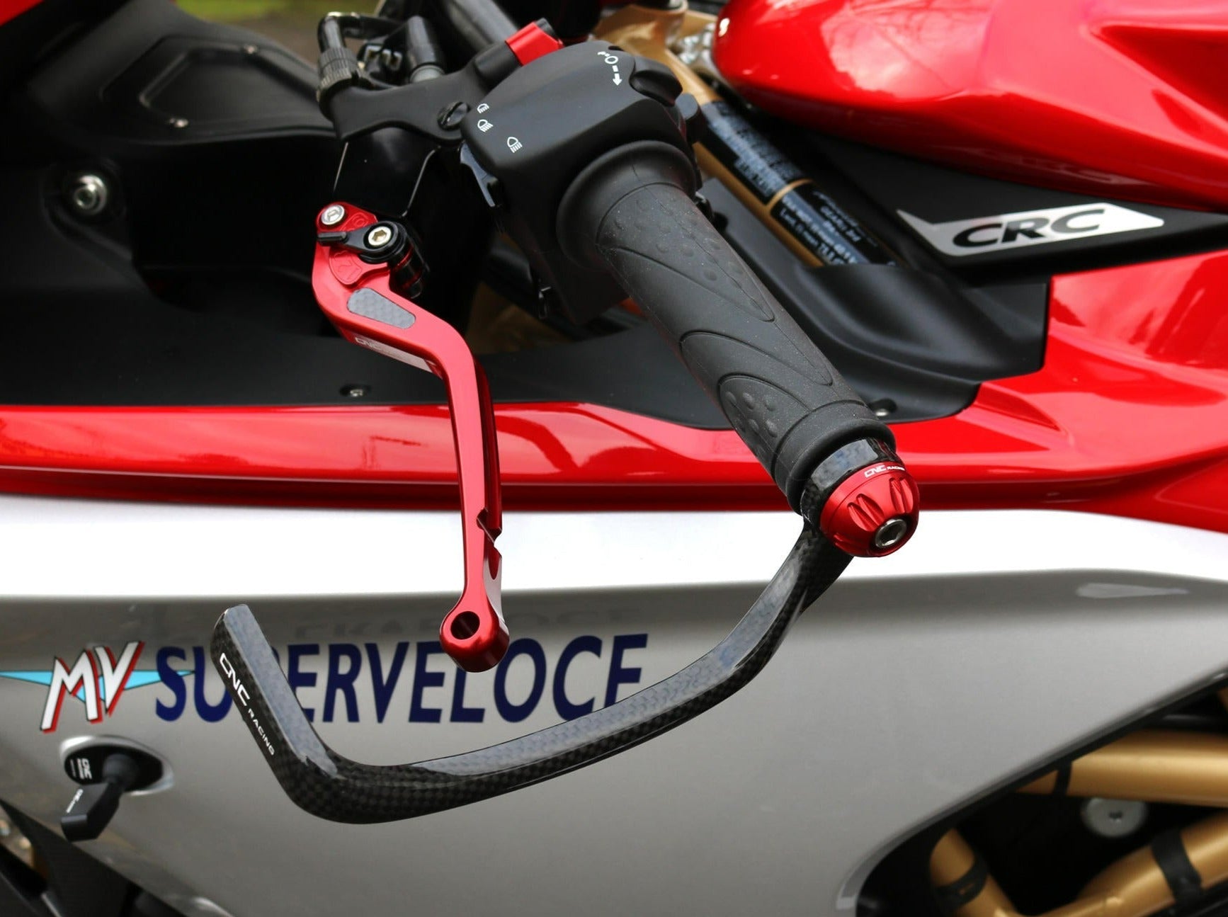 PL250 - CNC RACING Yamaha Carbon Racing Clutch Lever Guard (including adapter) – Accessories in the Motodeal Motorcycle Aftermarket Accessories and Parts Online Shop