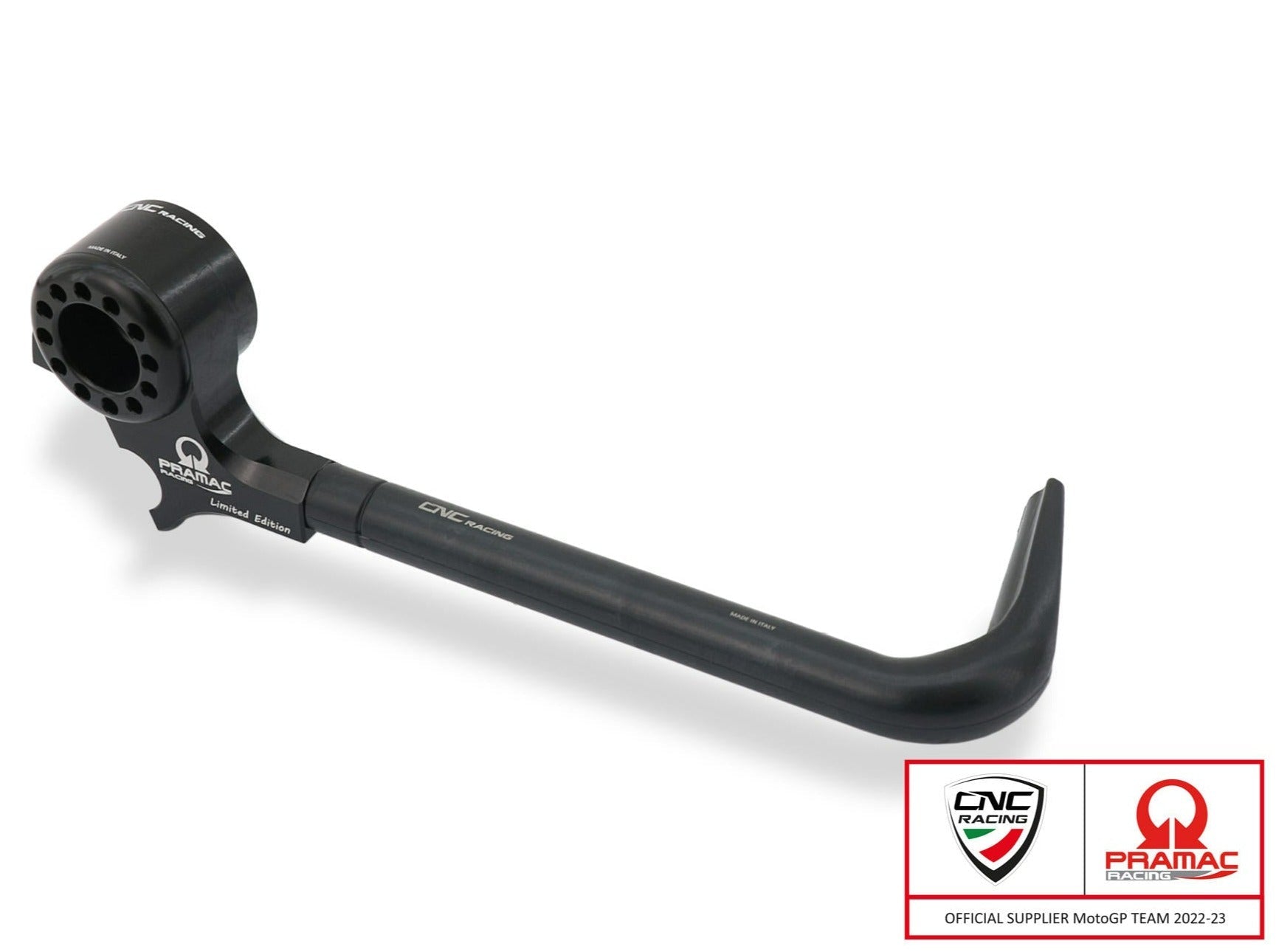 PLM01PR - CNC RACING Ducati Monster 950 / Streetfighter V2 (2021+) Racing Brake Lever Guard (Pramac edition; including adapter) – Accessories in the Motodeal Motorcycle Aftermarket Accessories and Parts Online Shop