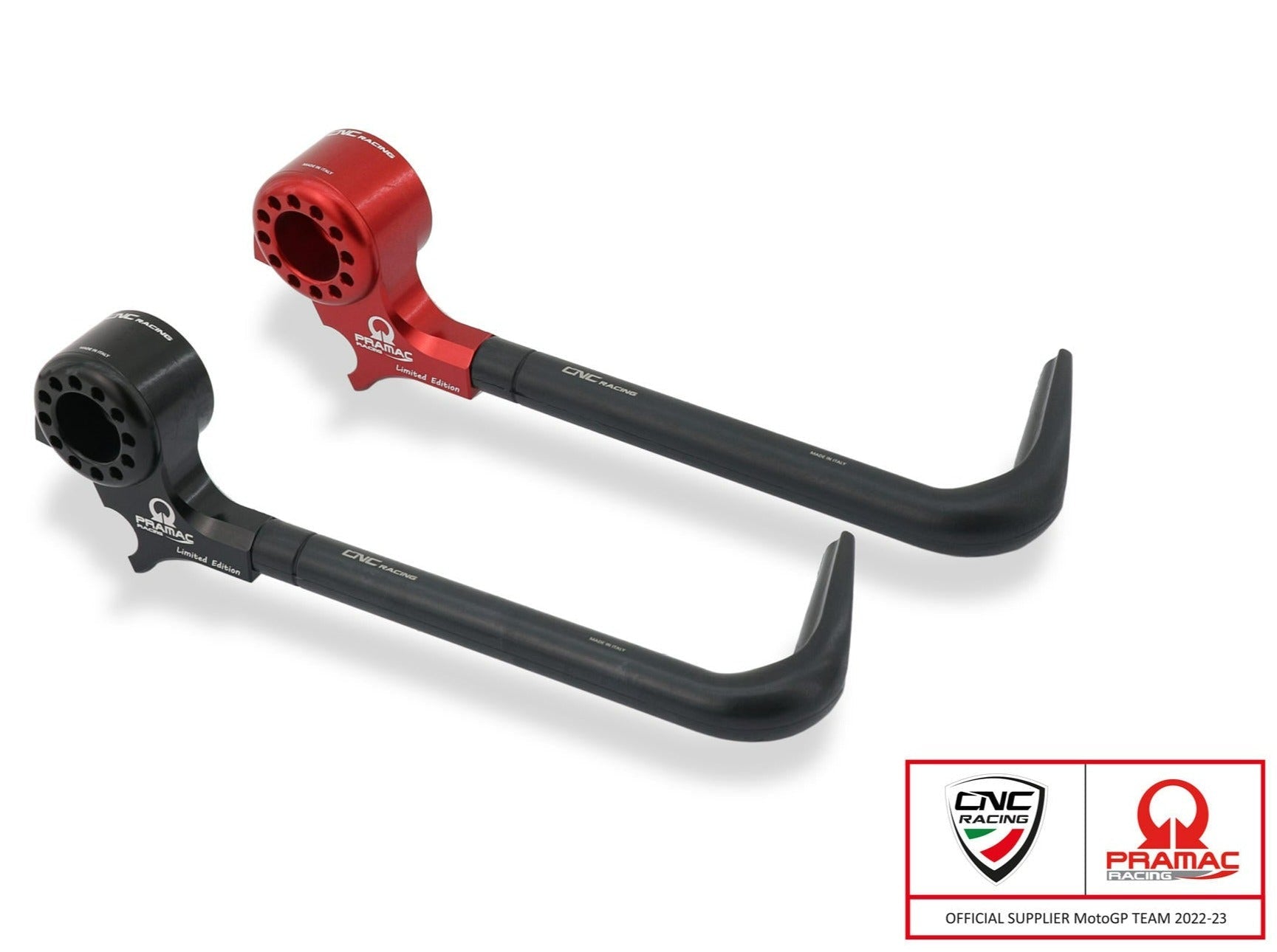 PLM01PR - CNC RACING Ducati Monster 950 / Streetfighter V2 (2021+) Racing Brake Lever Guard (Pramac edition; including adapter) – Accessories in the Motodeal Motorcycle Aftermarket Accessories and Parts Online Shop