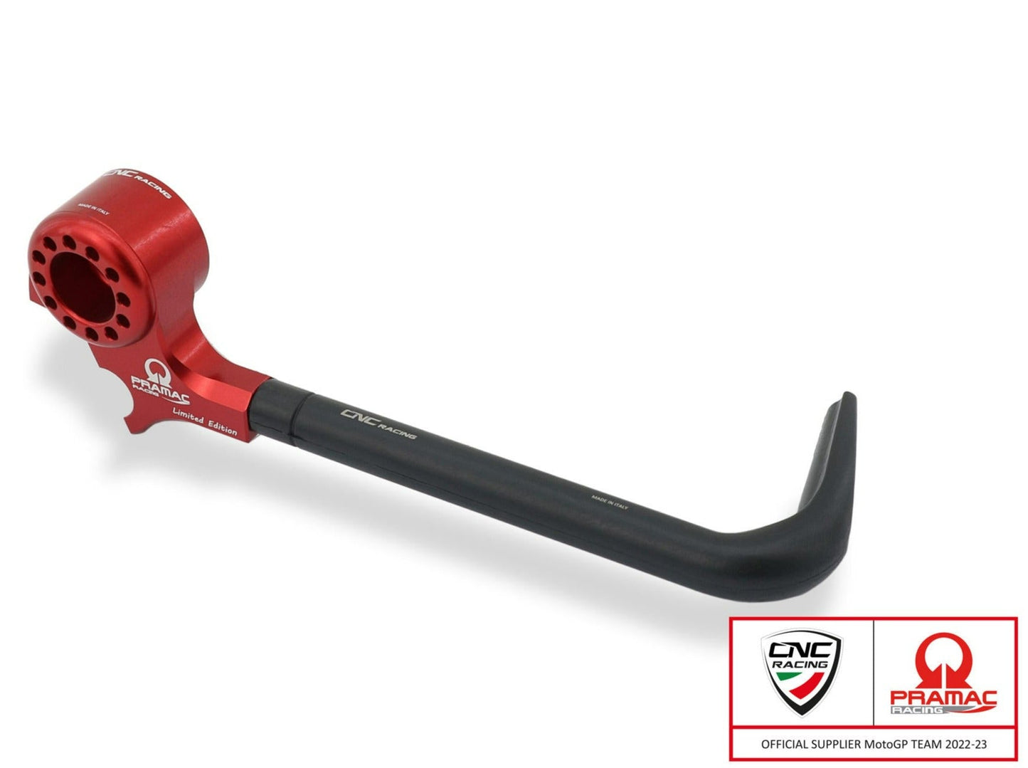 PLM01PR - CNC RACING Ducati Panigale V2 (12/24) Racing Brake Lever Guard (Pramac edition; including adapter) – Accessories in the Motodeal Motorcycle Aftermarket Accessories and Parts Online Shop