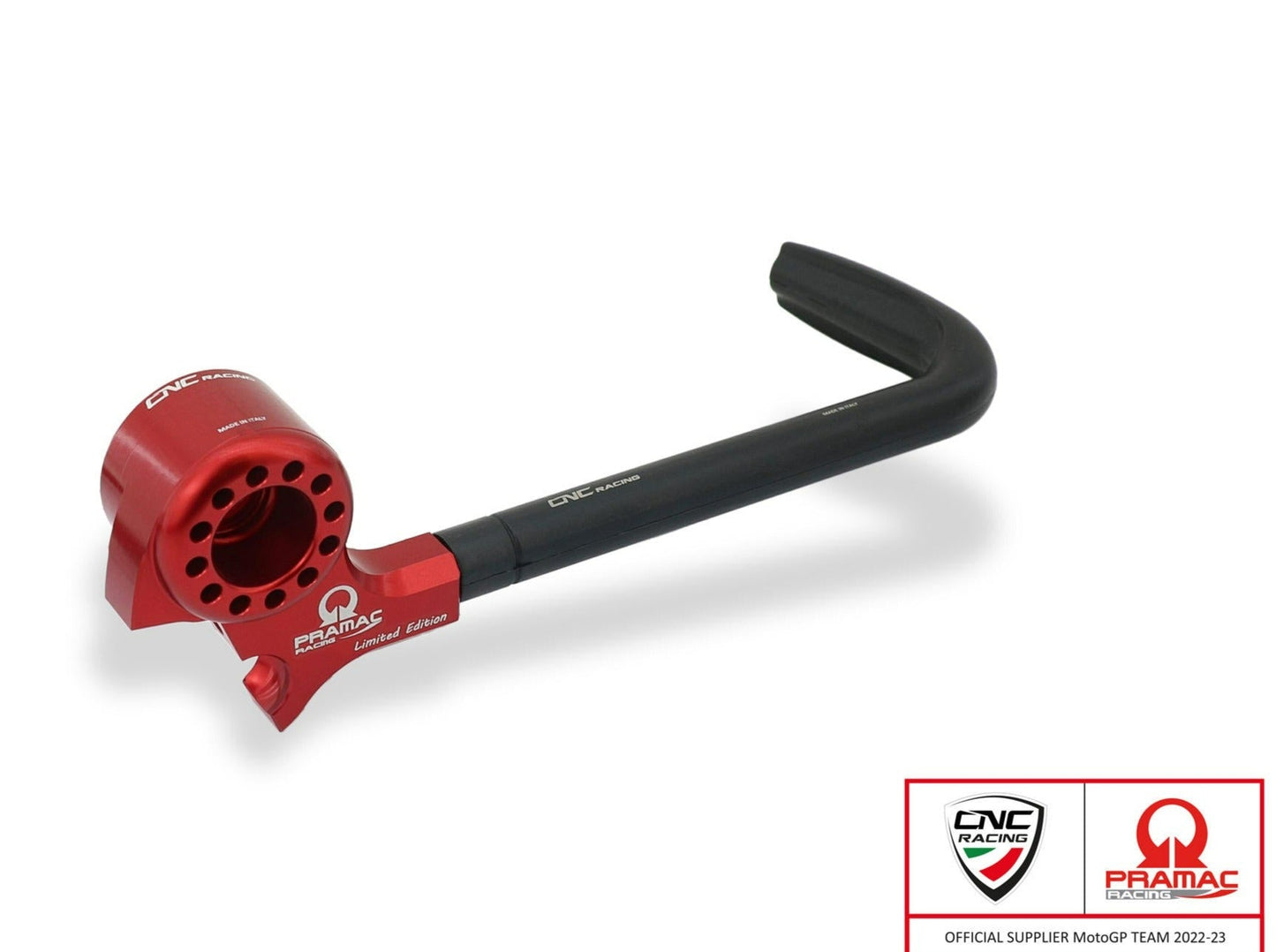 PLM01PR - CNC RACING Aprilia RSV4 (2009+) Racing Brake Lever Guard (Pramac edition; including adapter) – Accessories in the Motodeal Motorcycle Aftermarket Accessories and Parts Online Shop