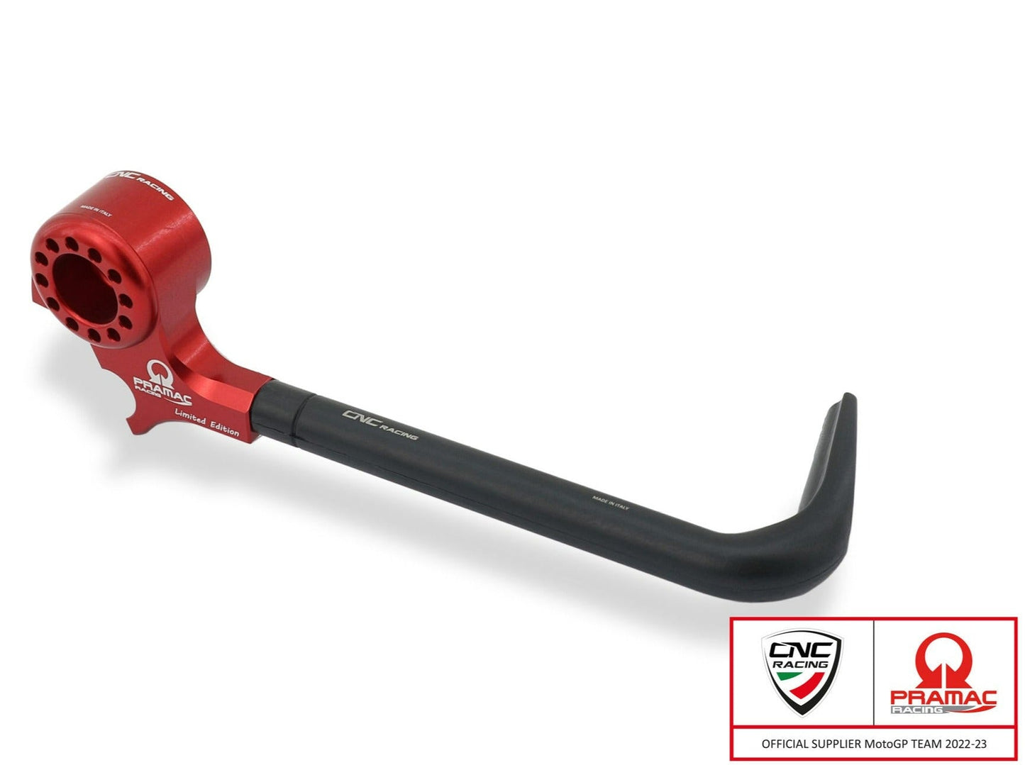 PLM01PR - CNC RACING Aprilia RSV / Tuono Racing Brake Lever Guard (Pramac edition; including adapter) – Accessories in the Motodeal Motorcycle Aftermarket Accessories and Parts Online Shop