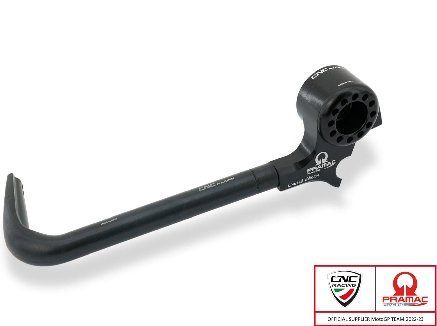 PLM02PR - CNC RACING Aprilia RSV4 (2009+) Racing Clutch Lever Guard (Pramac edition; including adapter) – Accessories in the Motodeal Motorcycle Aftermarket Accessories and Parts Online Shop