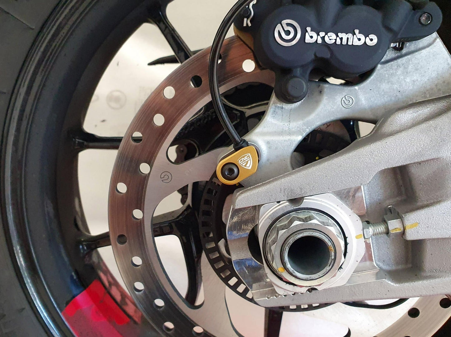 PR201 - CNC RACING Ducati Steel ABS Sensor Protection – Accessories in the Motodeal Motorcycle Aftermarket Accessories and Parts Online Shop