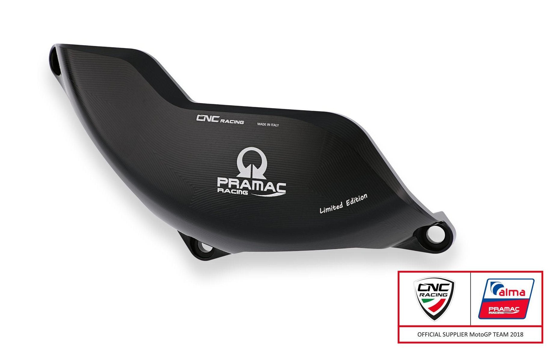 PR301PR - CNC RACING Ducati Panigale V2 (12/24) Clutch Cover Protector "RPS" (right side; Pramac Racing Limited Edition) – Accessories in the Motodeal Motorcycle Aftermarket Accessories and Parts Online Shop