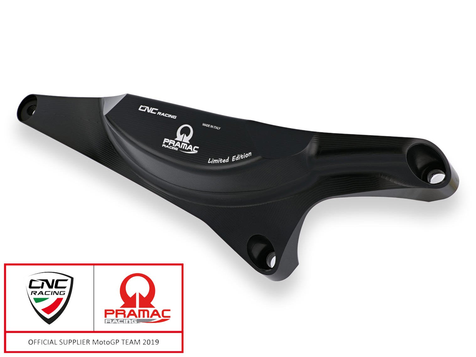 PR302PR - CNC RACING Ducati Panigale 1199/1299 Alternator Cover "RPS" (left side; Pramac Racing Limited Edition) – Accessories in the Motodeal Motorcycle Aftermarket Accessories and Parts Online Shop