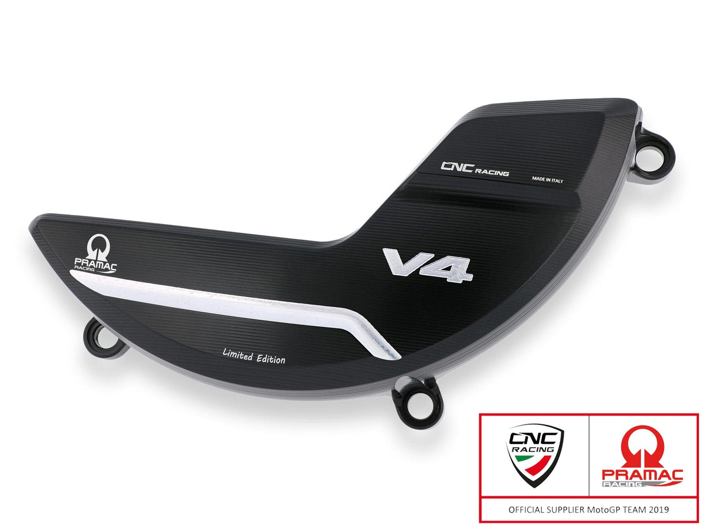 PR310PR - CNC RACING Ducati Multistrada V4 RS / Panigale V4 / Streetfighter V4 Clutch Cover Guard (Pramac edition) – Accessories in the Motodeal Motorcycle Aftermarket Accessories and Parts Online Shop
