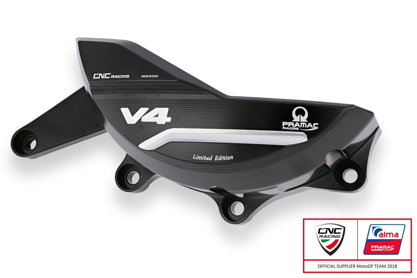 PR311PR - CNC RACING Ducati Panigale V4 / Streetfighter (2018+) Generator Cover Guard (Pramac Racing Limited Edition) – Accessories in the Motodeal Motorcycle Aftermarket Accessories and Parts Online Shop