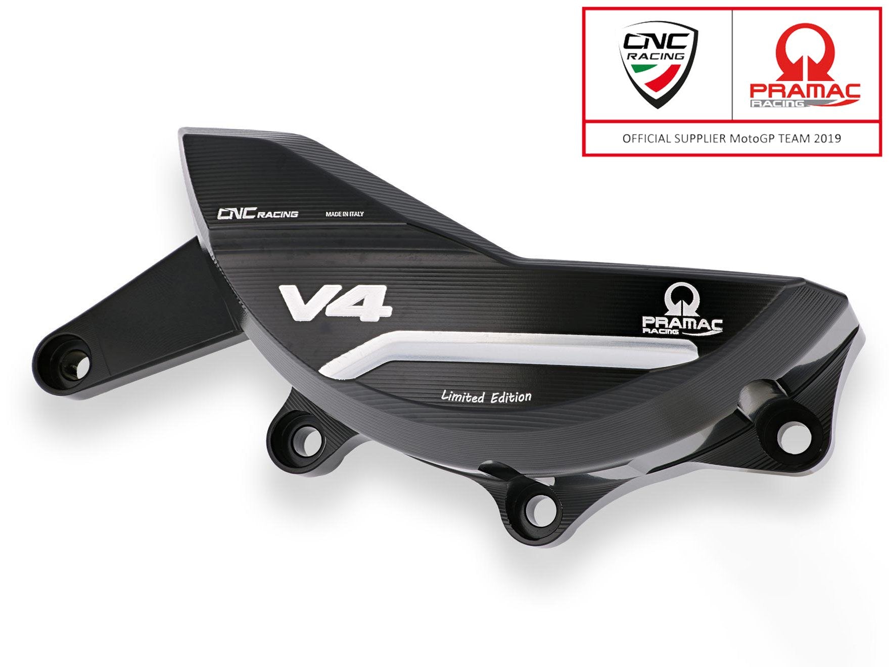 PR311PR - CNC RACING Ducati Panigale V4 / Streetfighter (2018+) Generator Cover Guard (Pramac Racing Limited Edition) – Accessories in the Motodeal Motorcycle Aftermarket Accessories and Parts Online Shop