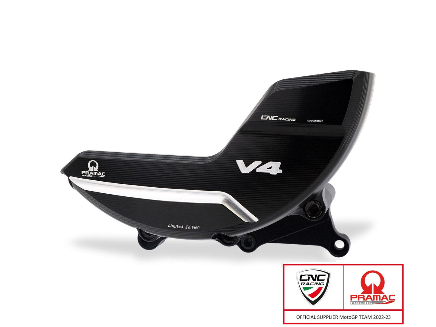 PR318PR - CNC RACING Ducati Multistrada V4 / Streetfighter Clutch Cover Protector (Pramac edition) – Accessories in the Motodeal Motorcycle Aftermarket Accessories and Parts Online Shop