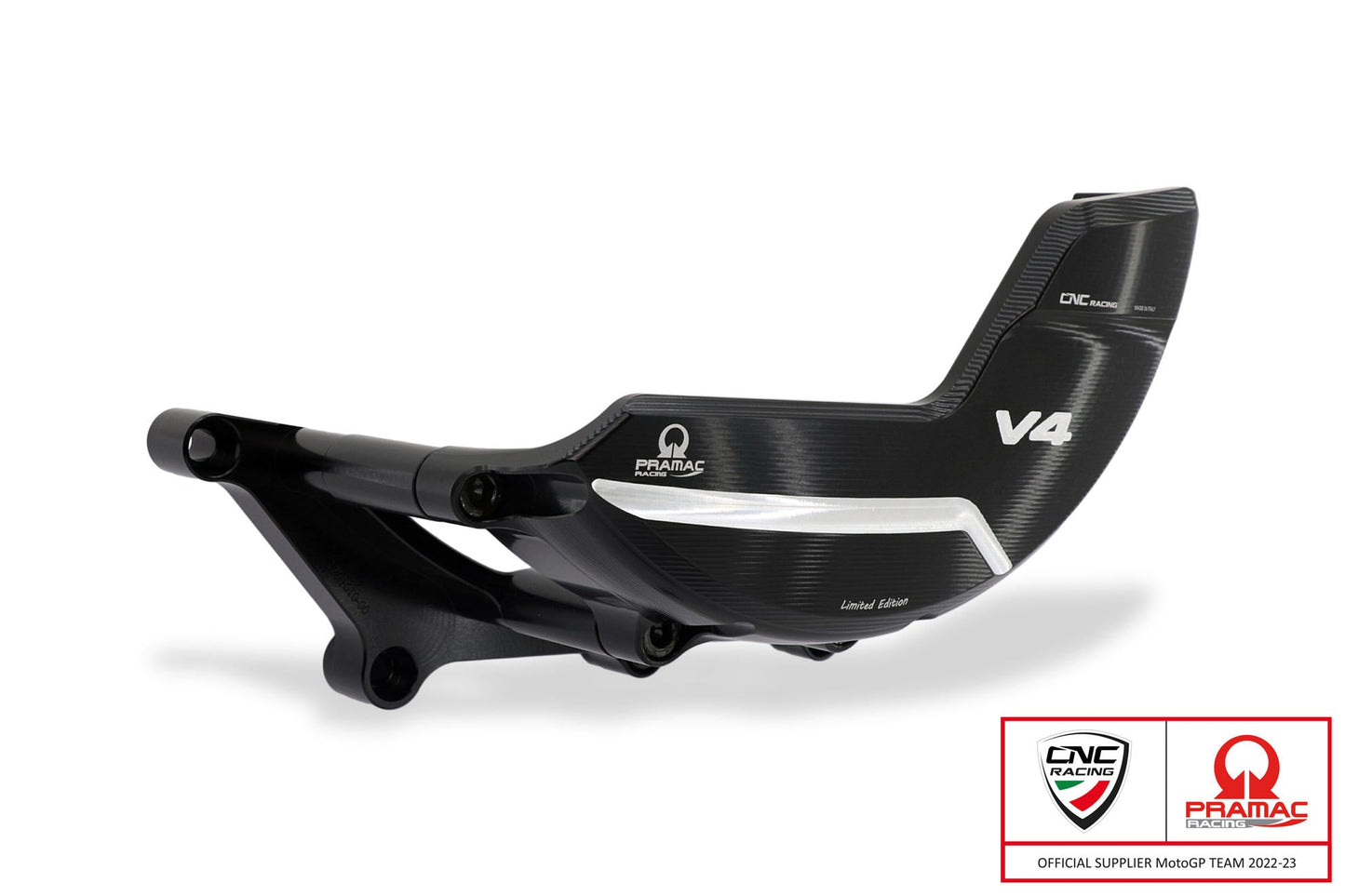 PR318PR - CNC RACING Ducati Multistrada V4 / Streetfighter Clutch Cover Protector (Pramac edition) – Accessories in the Motodeal Motorcycle Aftermarket Accessories and Parts Online Shop