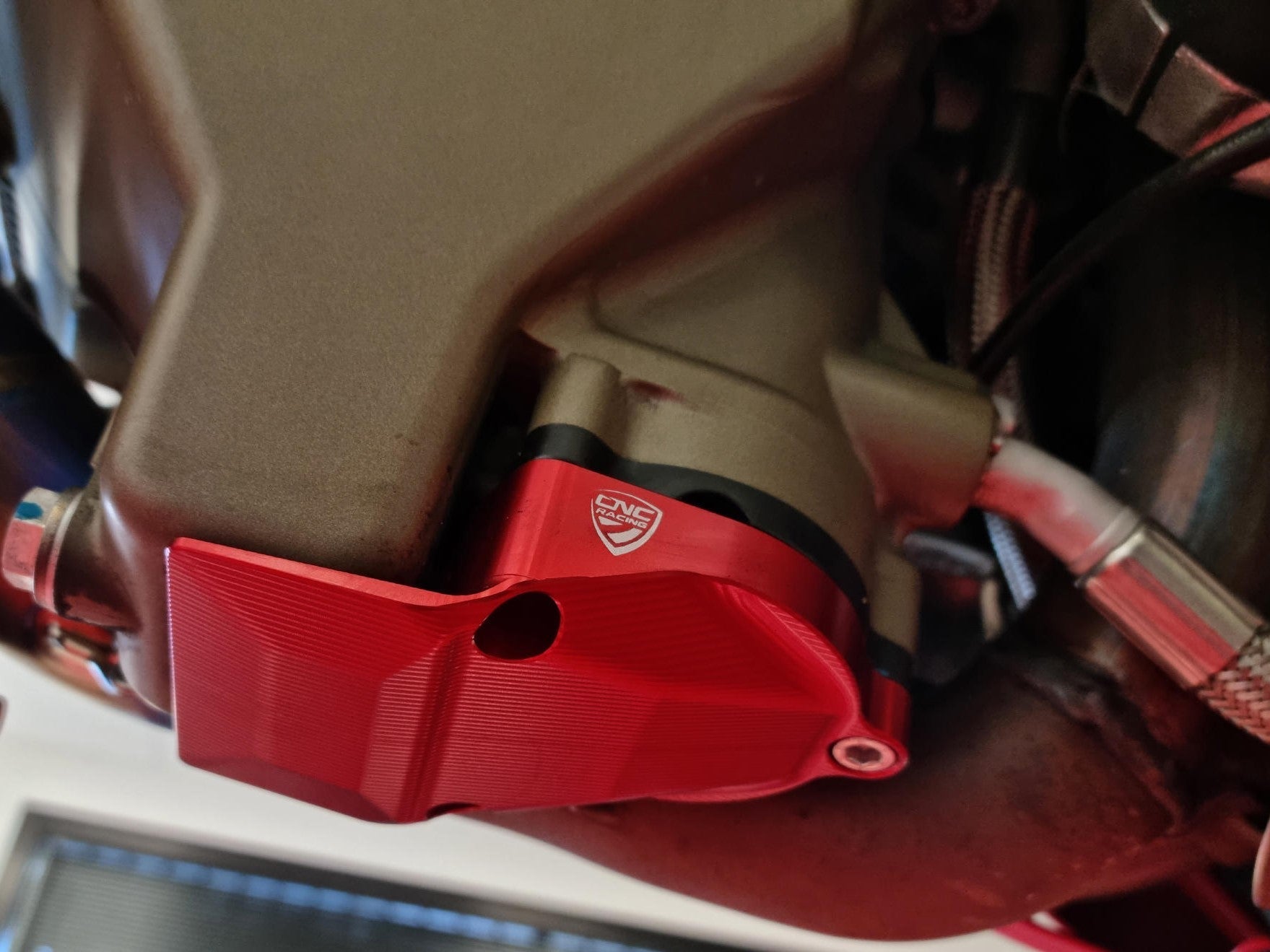 PR320 - CNC RACING Ducati Panigale V4 / Streetfighter V4 (18/24) Sump / Oil Pan Guard – Accessories in the Motodeal Motorcycle Aftermarket Accessories and Parts Online Shop
