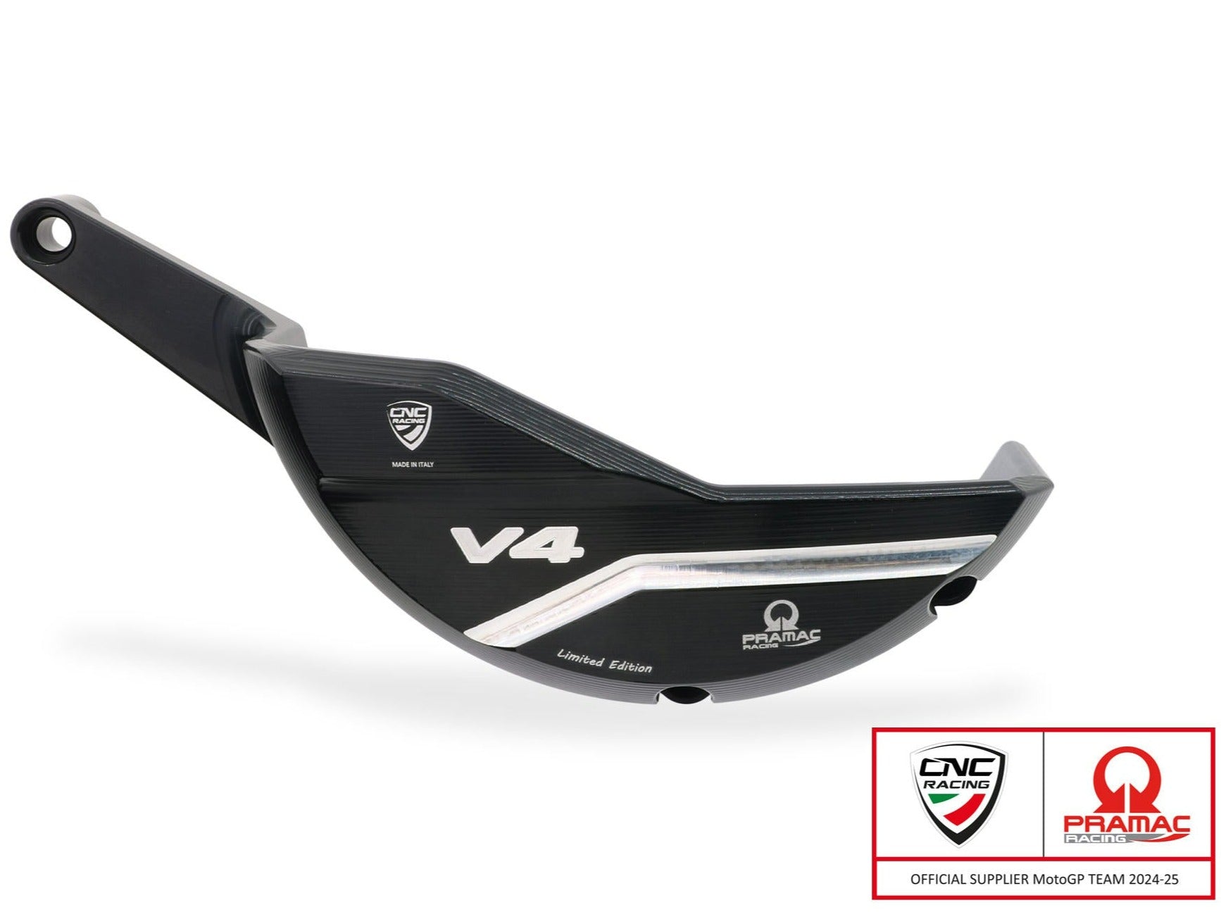 PR328PR - CNC RACING Ducati Diavel V4 (2023+) Generator Cover Protector (Pramac edition) – Accessories in the Motodeal Motorcycle Aftermarket Accessories and Parts Online Shop