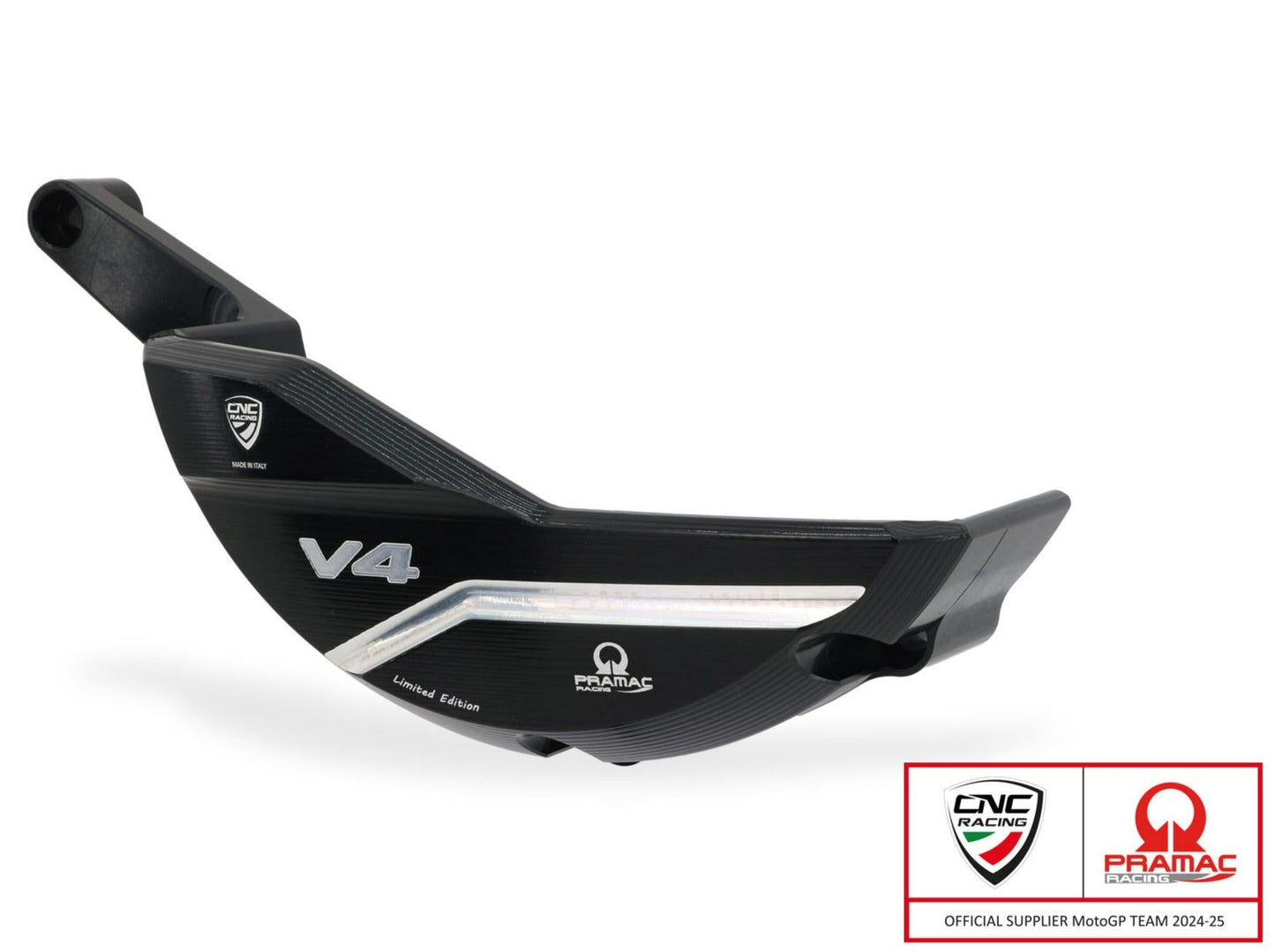 PR328PR - CNC RACING Ducati Diavel V4 (2023+) Generator Cover Protector (Pramac edition) – Accessories in the Motodeal Motorcycle Aftermarket Accessories and Parts Online Shop