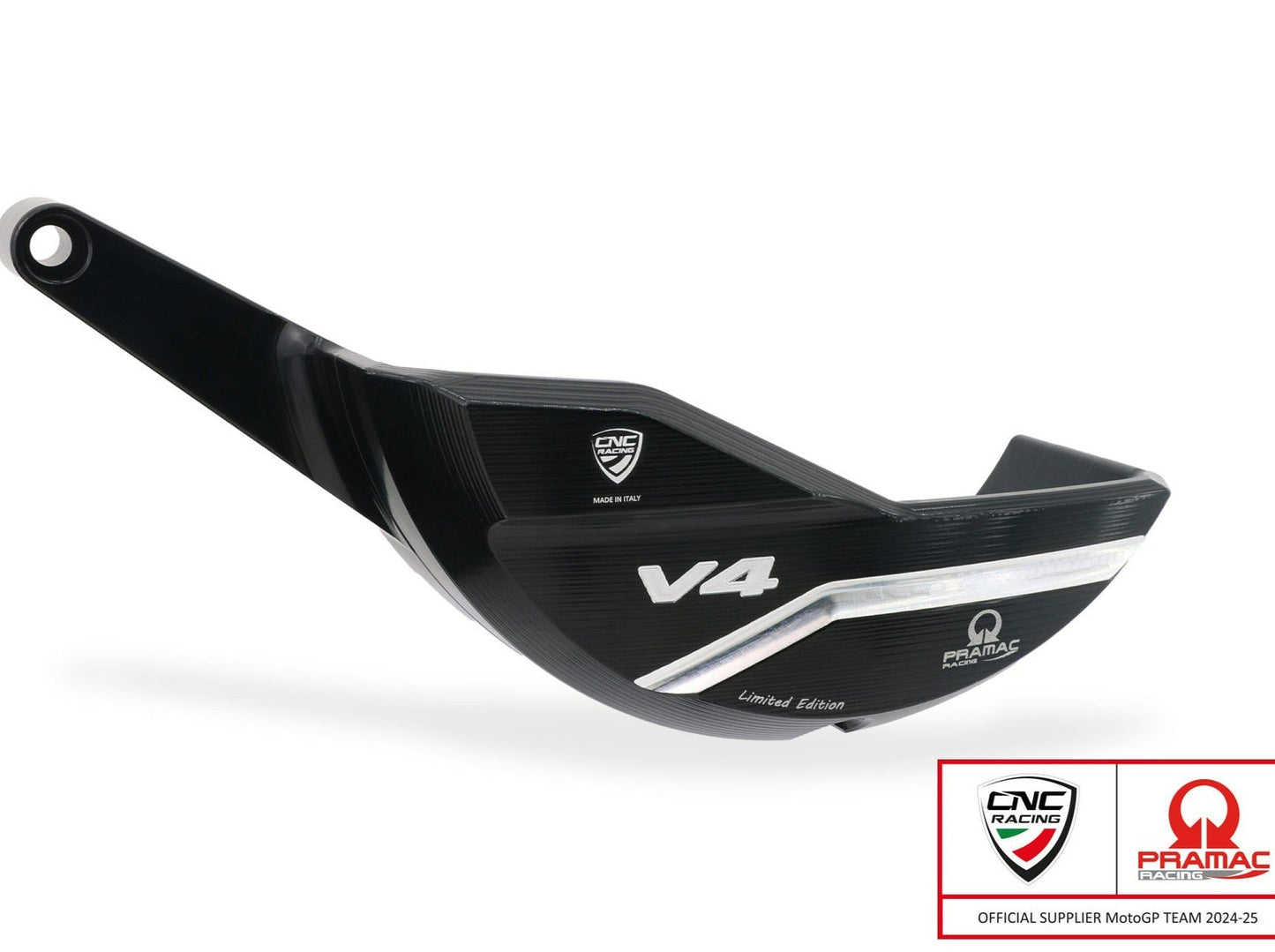 PR328PR - CNC RACING Ducati Diavel V4 (2023+) Generator Cover Protector (Pramac edition) – Accessories in the Motodeal Motorcycle Aftermarket Accessories and Parts Online Shop